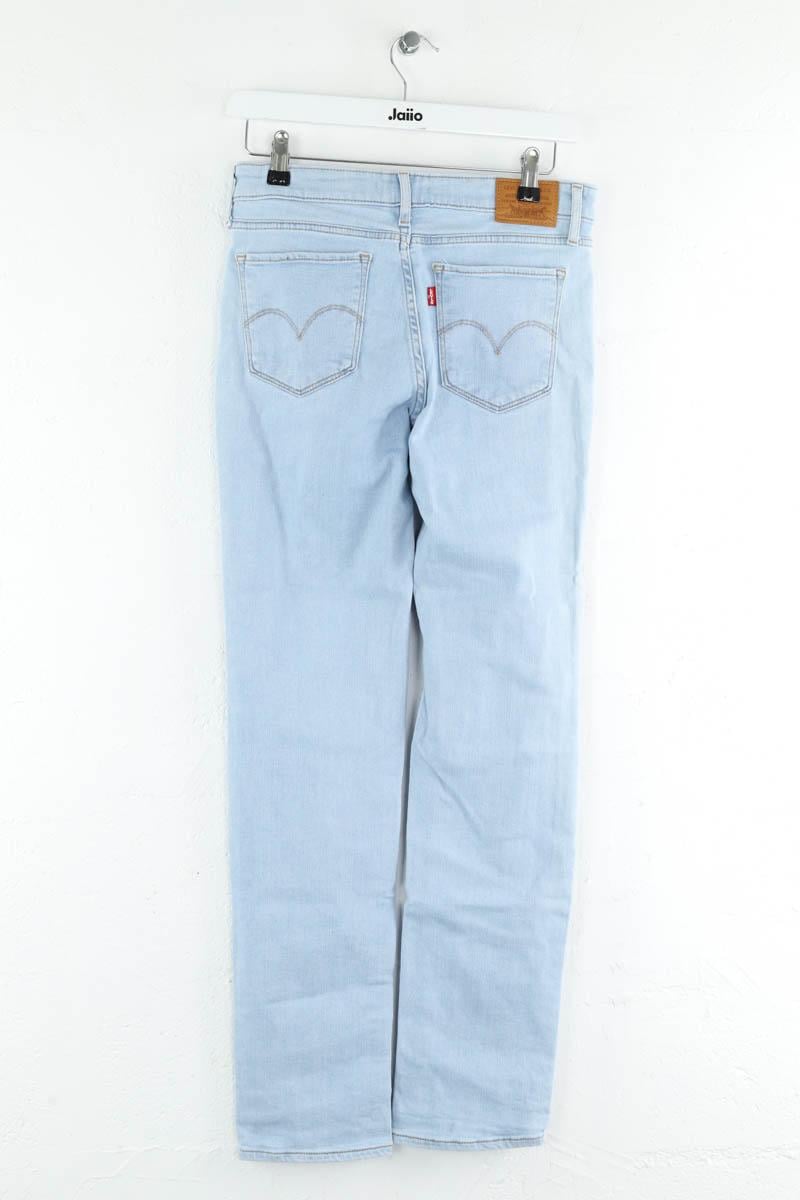 Cotton straight jeans LEVI'S - Seconde main Blue