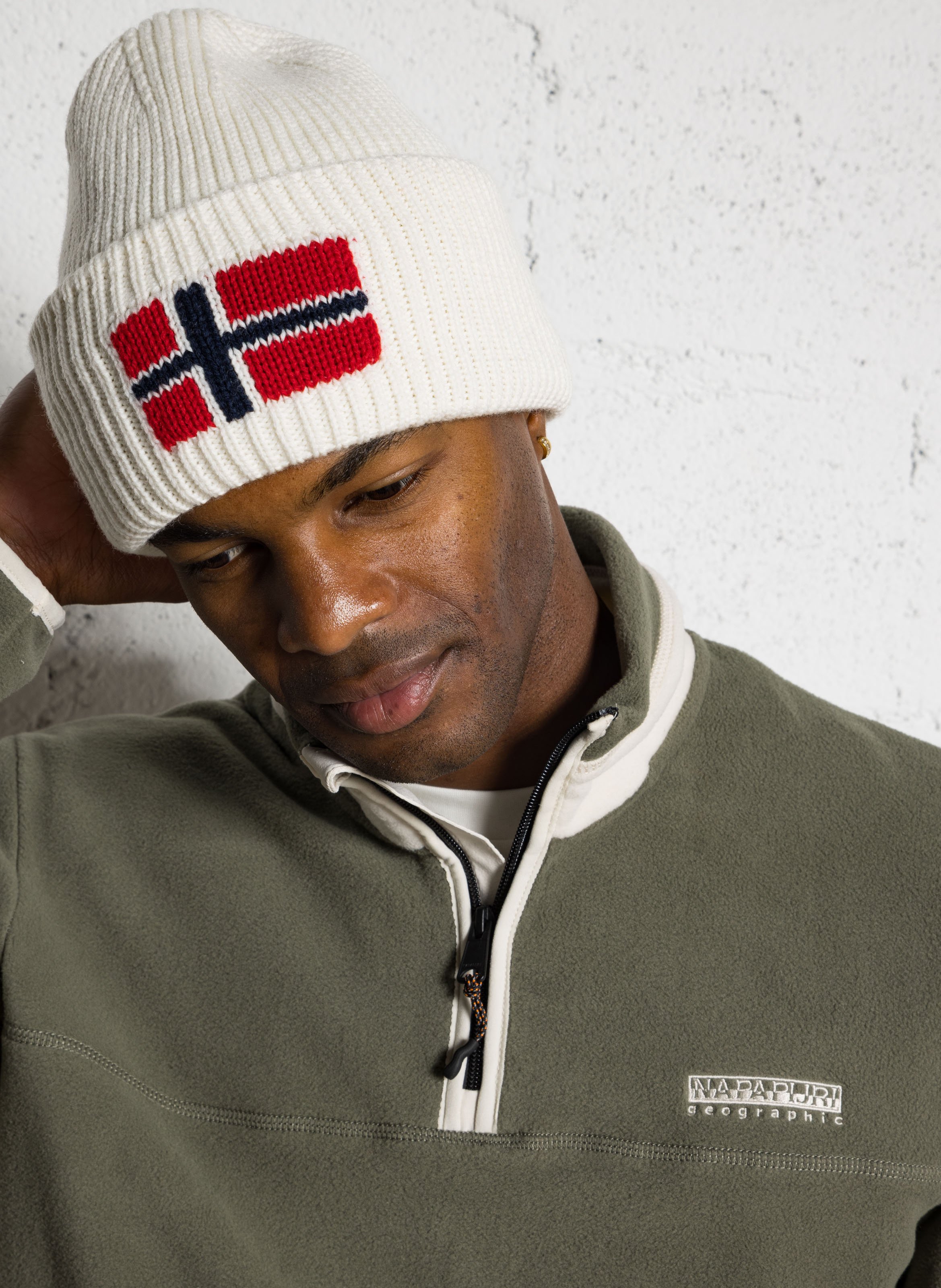 Muts - wolblend NAPAPIJRI Beige