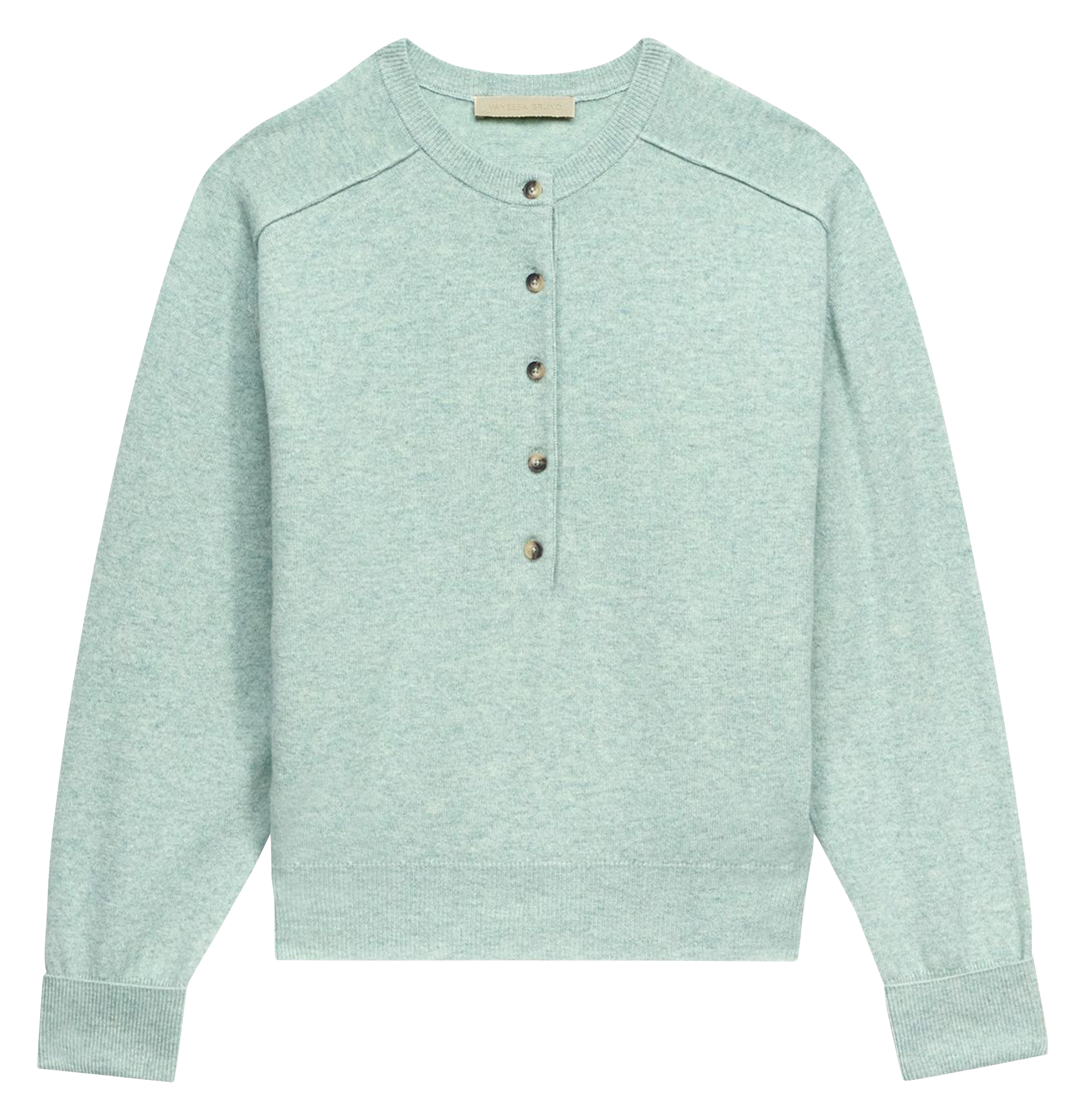 Abidjan wool round-neck sweater VANESSA BRUNO Green