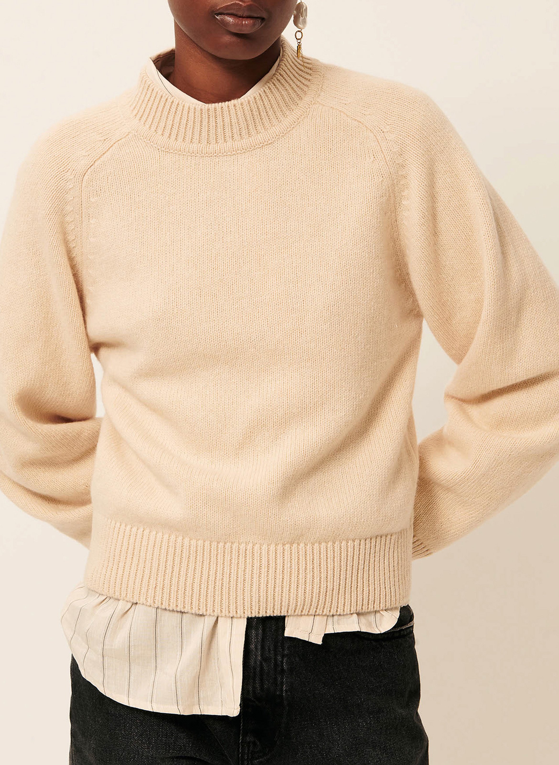 Straight wool-blend sweater SESSUN