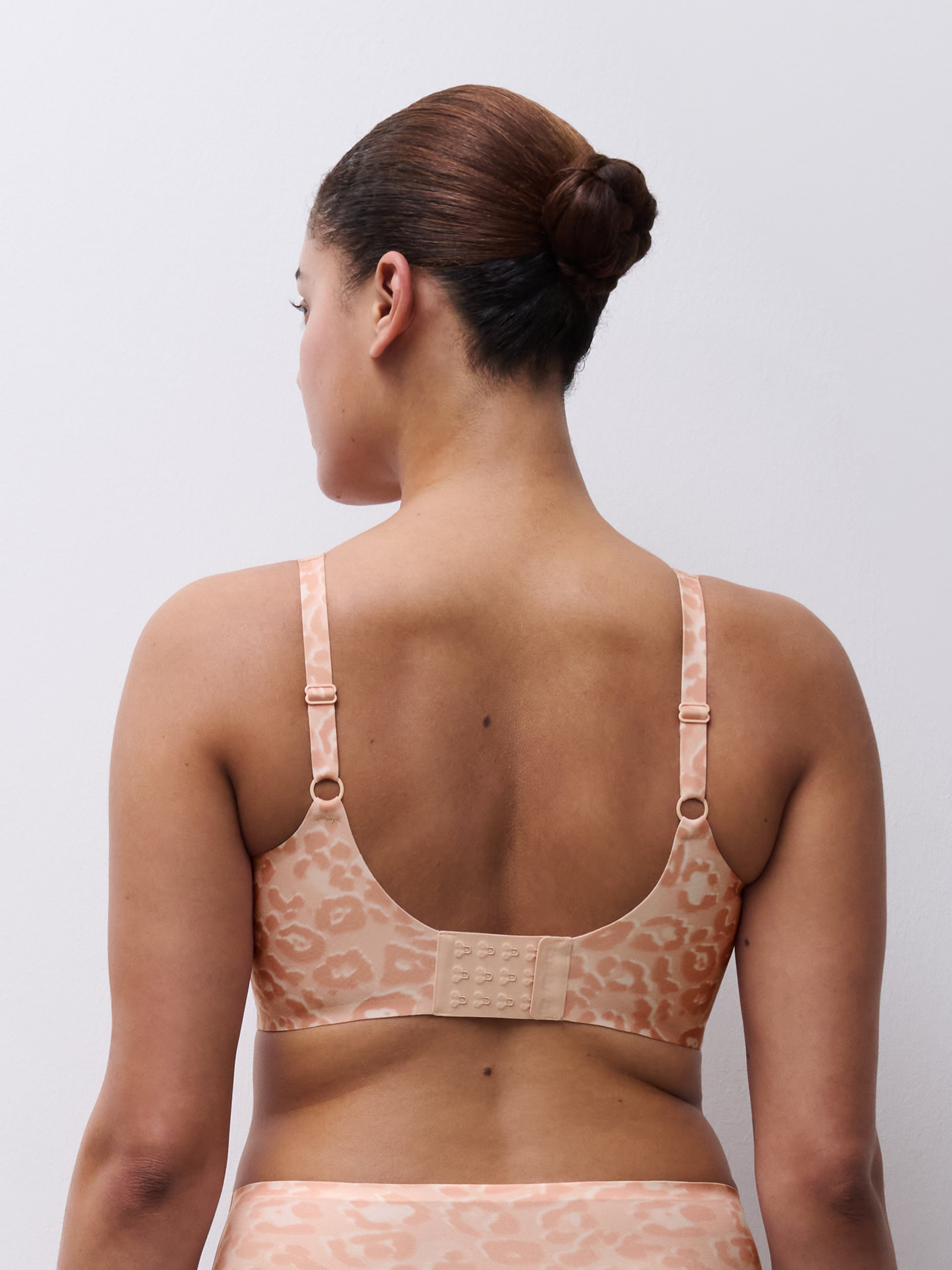 Non-wired bra CHANTELLE Brown