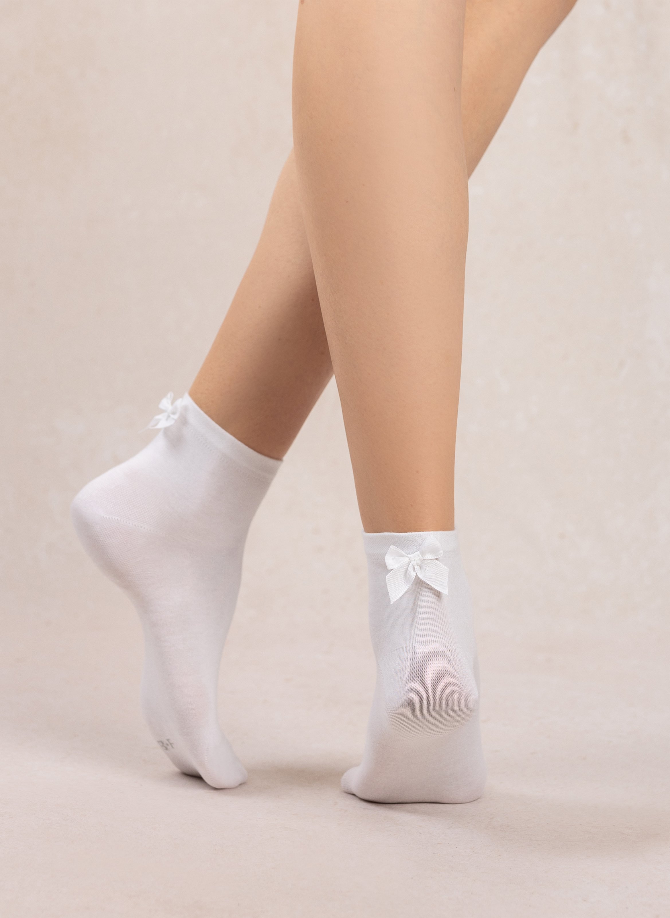 Chaussettes en coton mélangé BLEUFORET Blanc