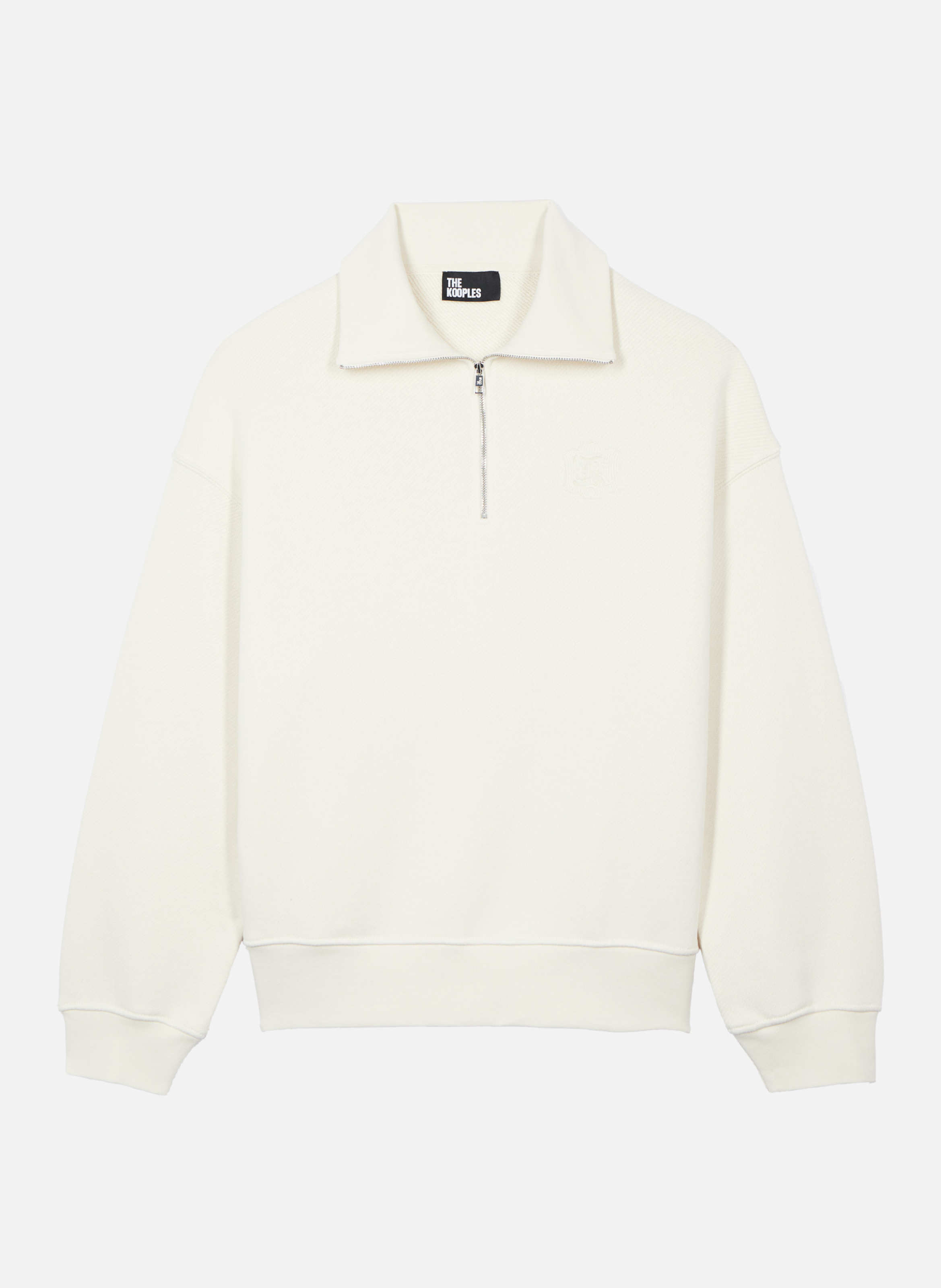 Trucker collar sweatshirt THE KOOPLES Beige