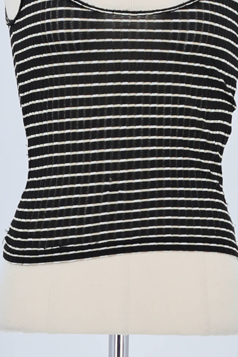 Top sans manche ARMANI - SECONDE MAIN Noir