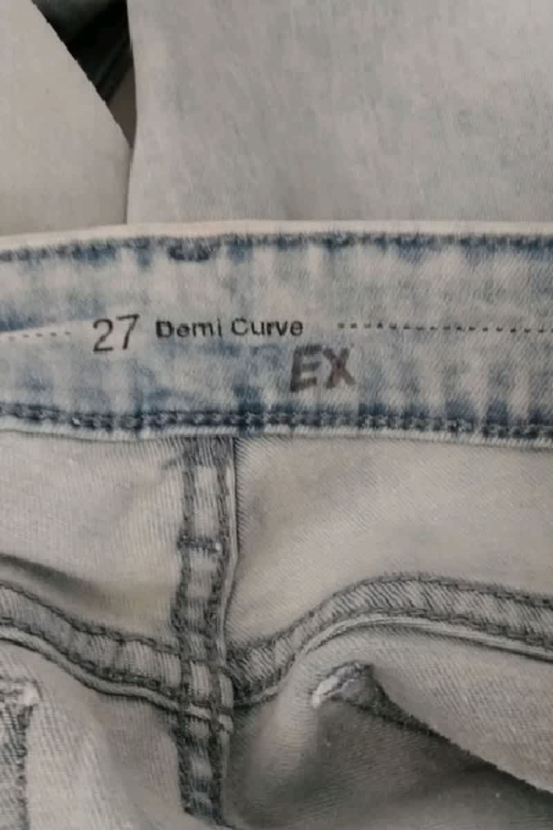 Jean slim LEVI'S - Seconde main Bleu