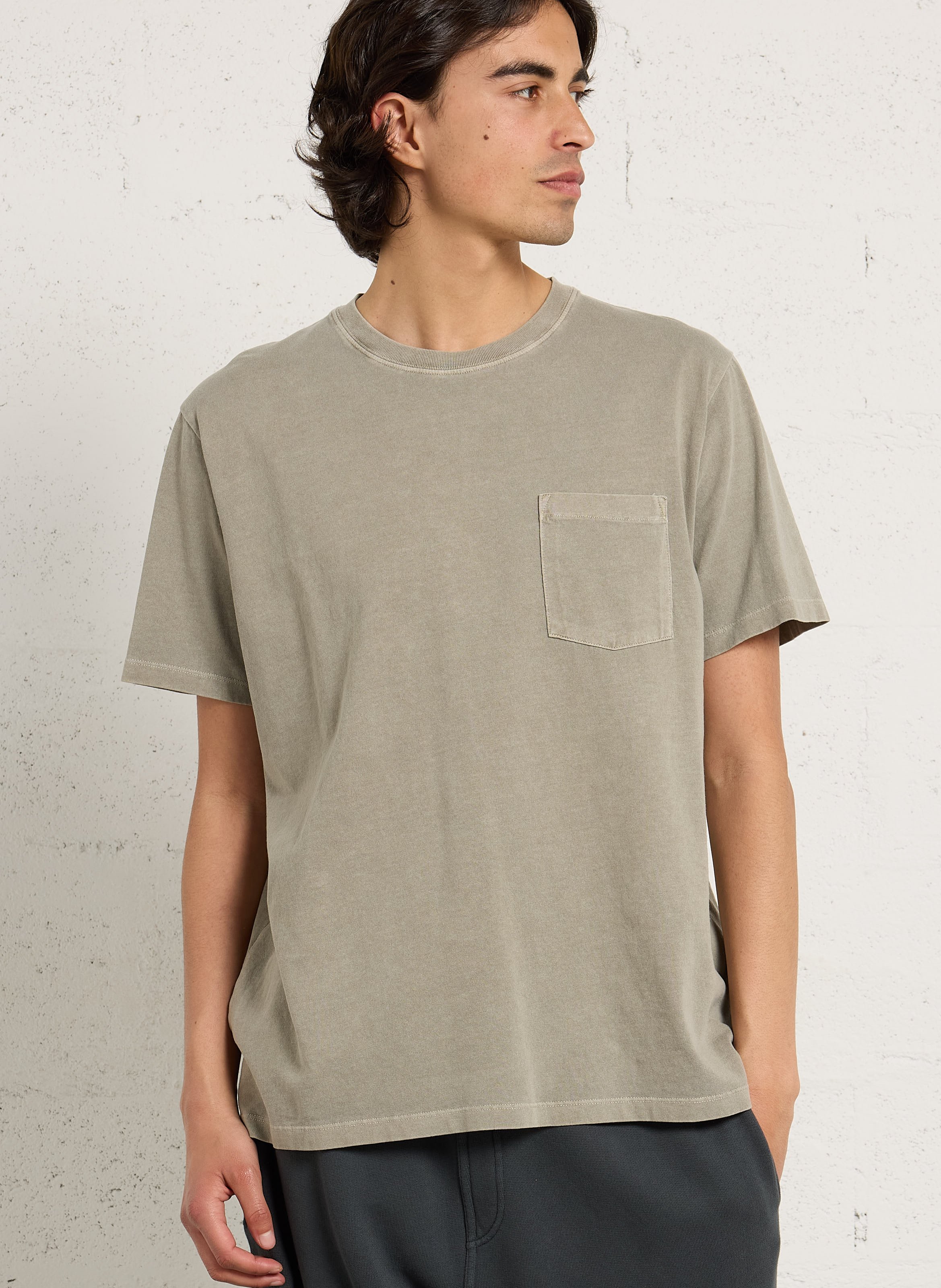 Baumwoll-Pullover mit Rundhalsausschnitt HARTFORD