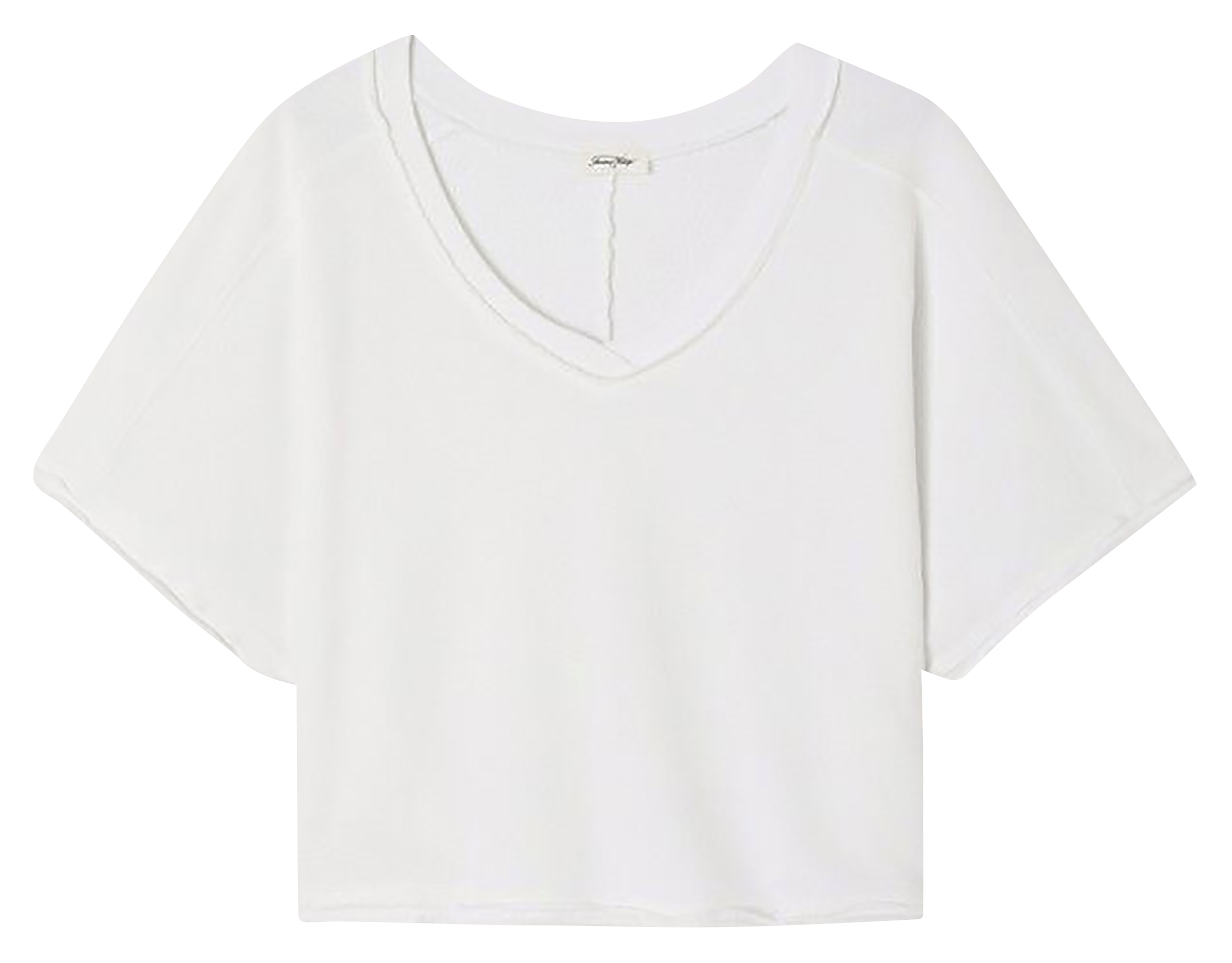 Oversized cotton T-shirt AMERICAN VINTAGE White