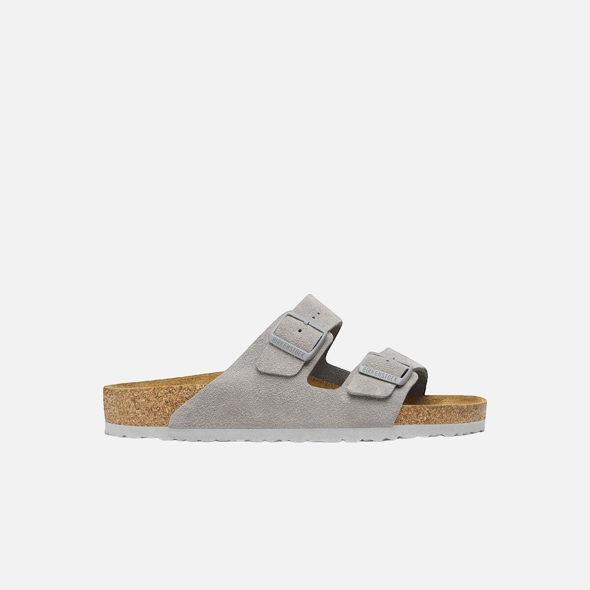 Arizona flat sandals BIRKENSTOCK Grey