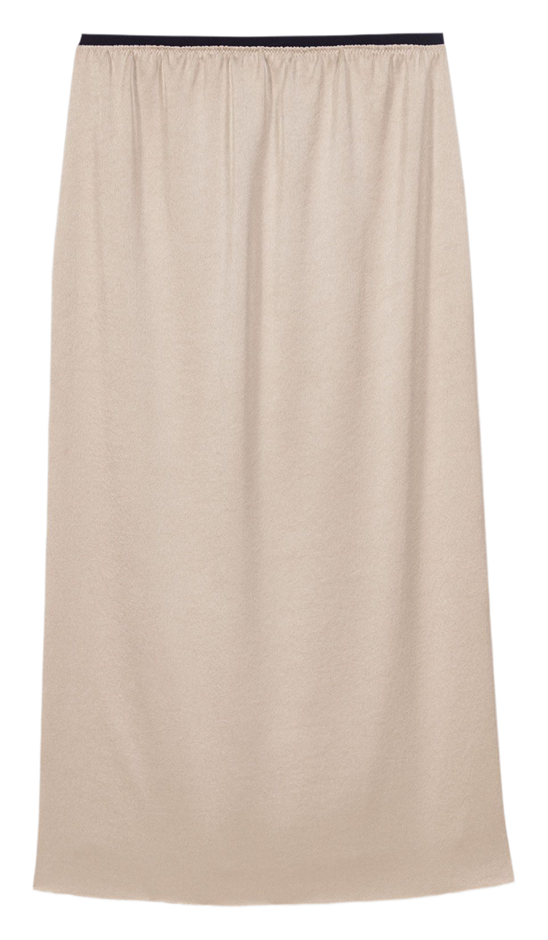Lange, rechte rok MAJE Beige