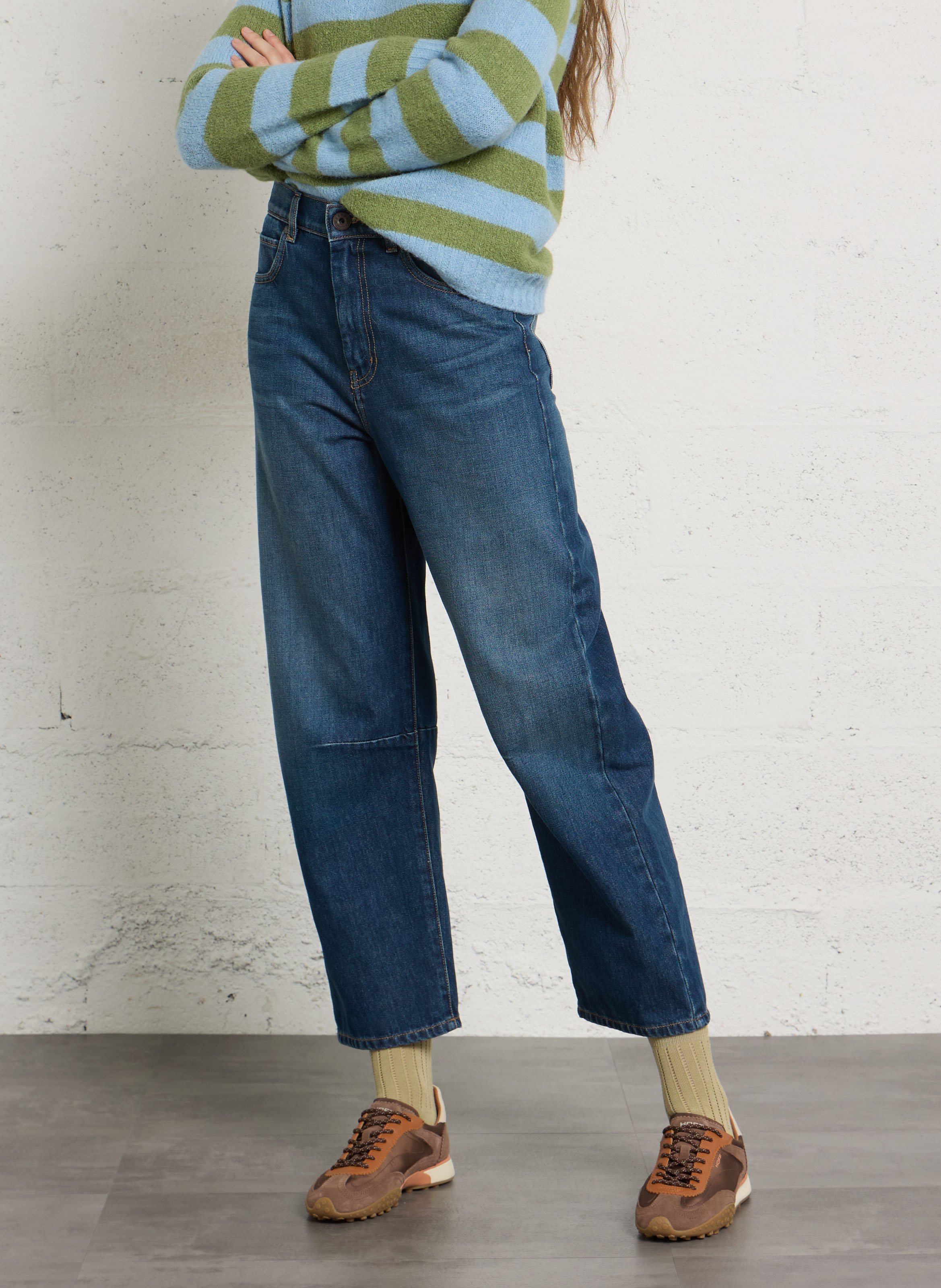 Straight-leg cotton jeans MAX MARA WEEK END