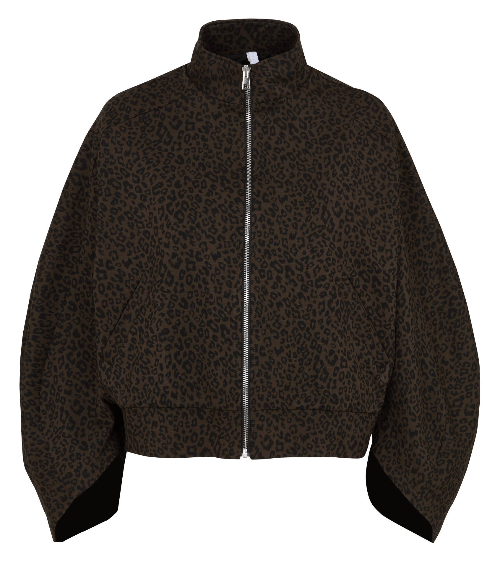 Dierenprint bomberjack IMPERIAL Groen