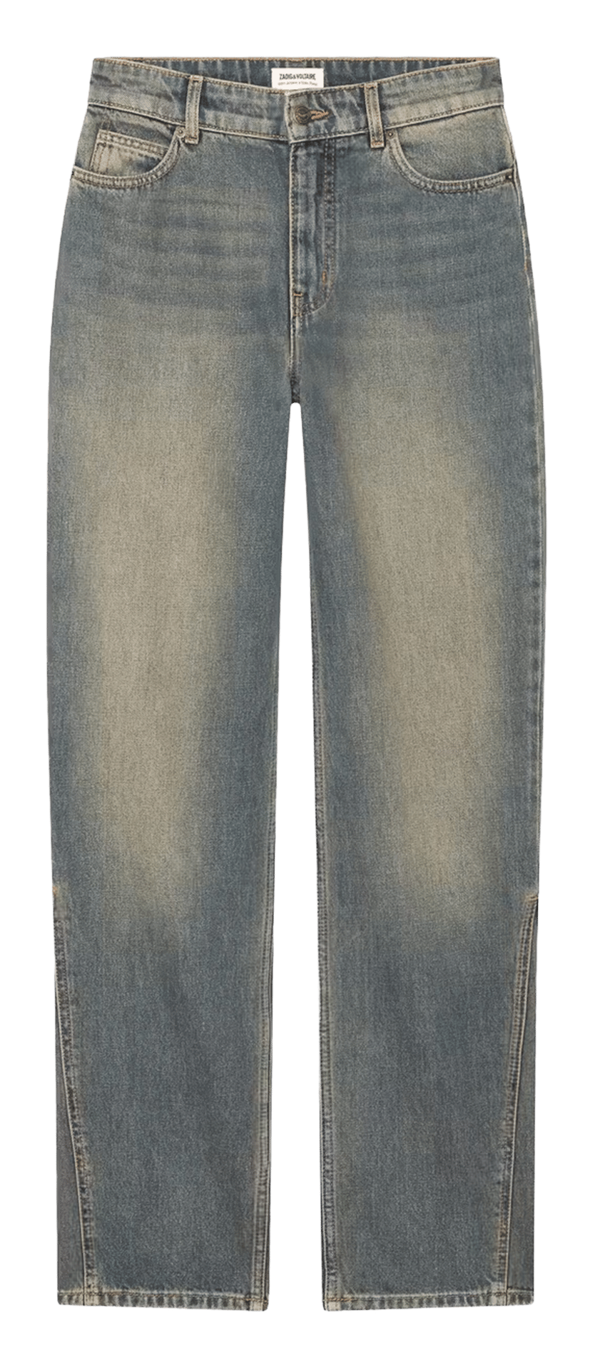 Straight-leg cotton pants ZADIG&VOLTAIRE Blue