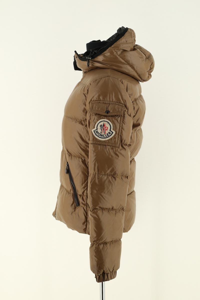 Padded jacket MONCLER - Seconde Main Khaki