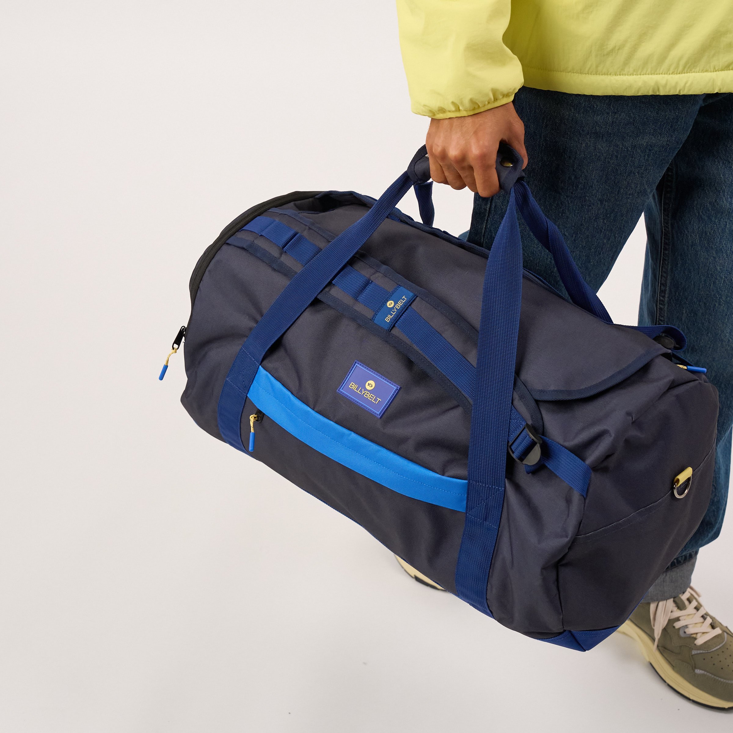 Travel bag made of recycled polyester BILLYBELT Blue
