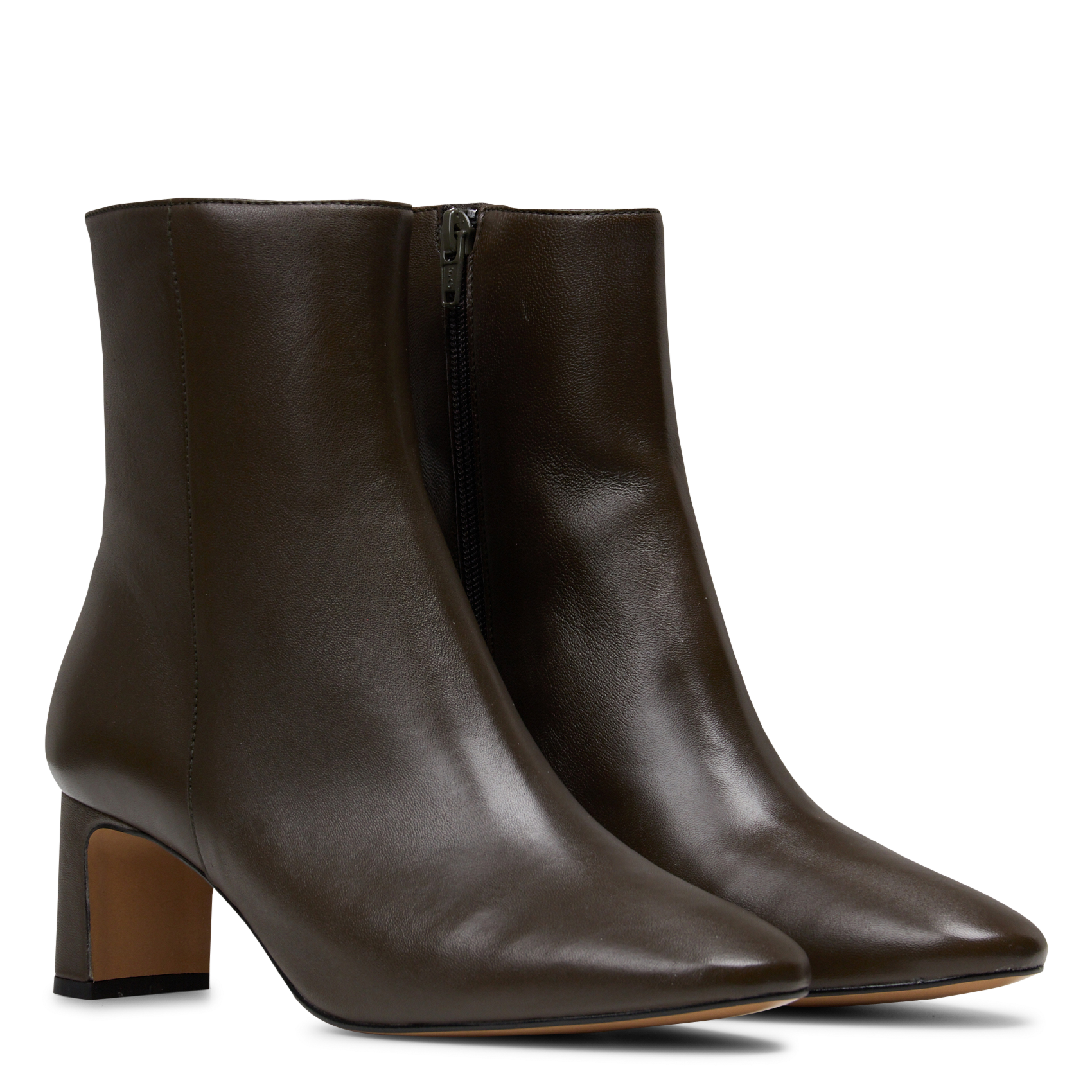 Lederstiefeletten MELLOW YELLOW Khaki