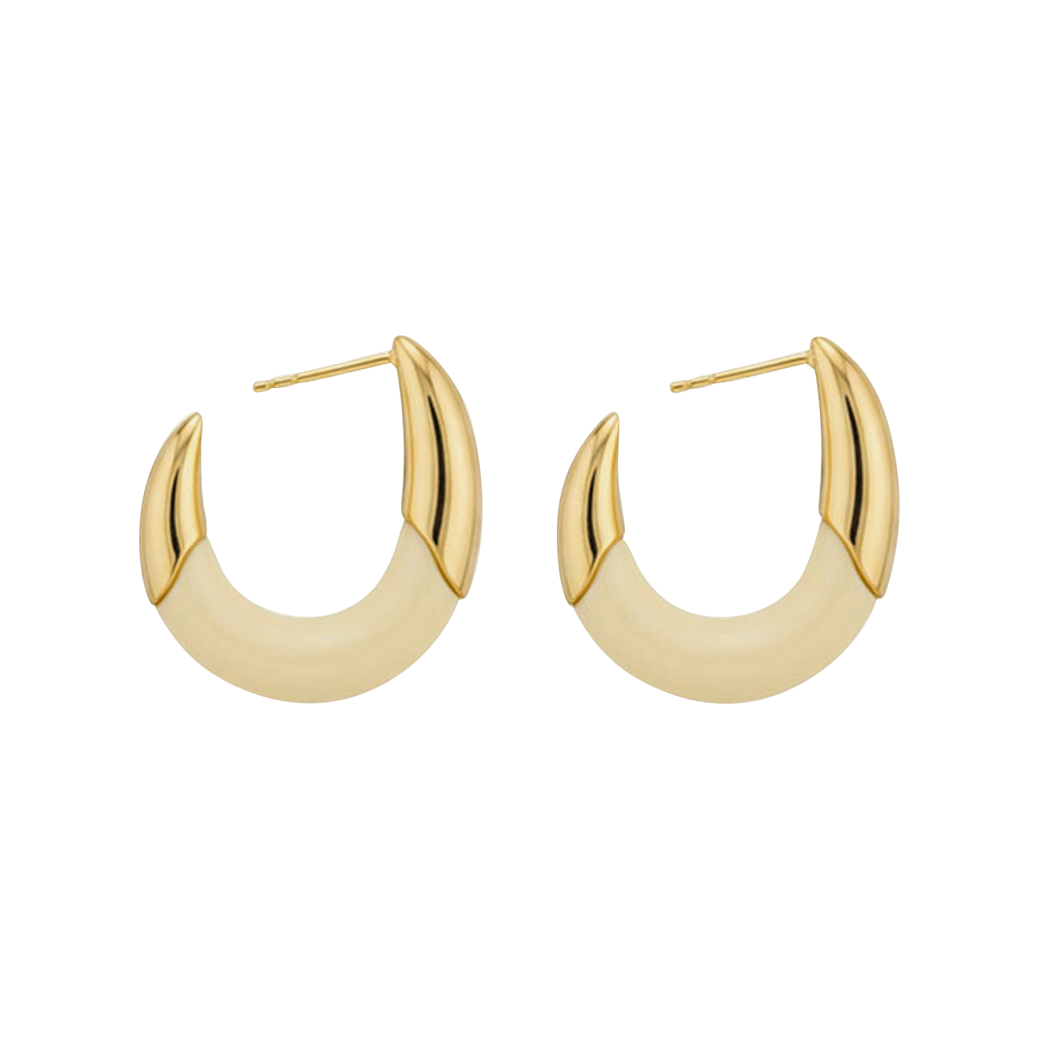 Open hoop earrings FEEKA