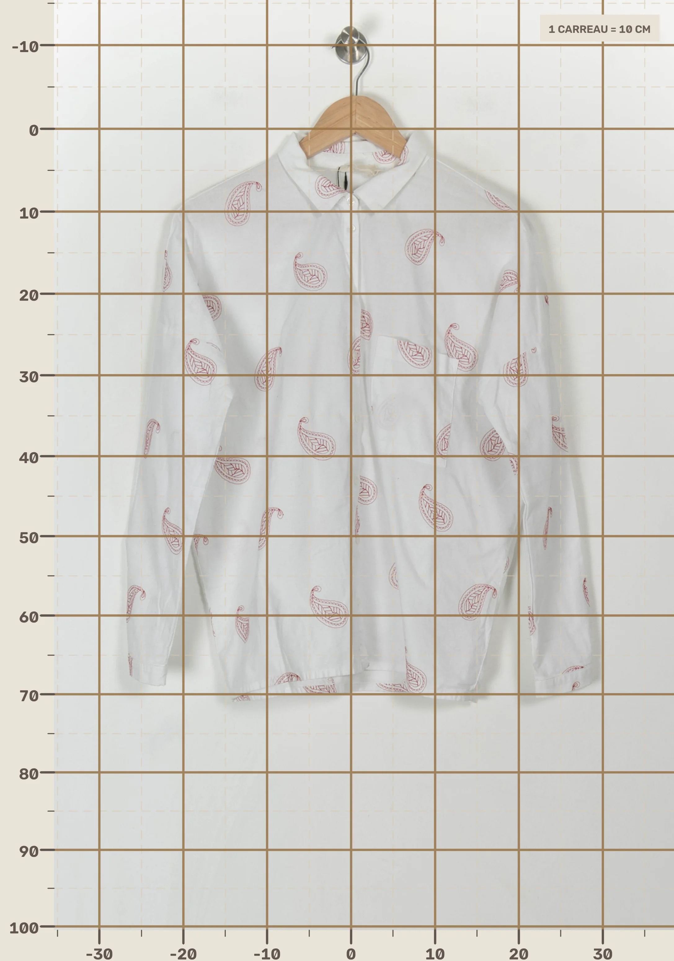 Shirt ORTA - Seconde main White