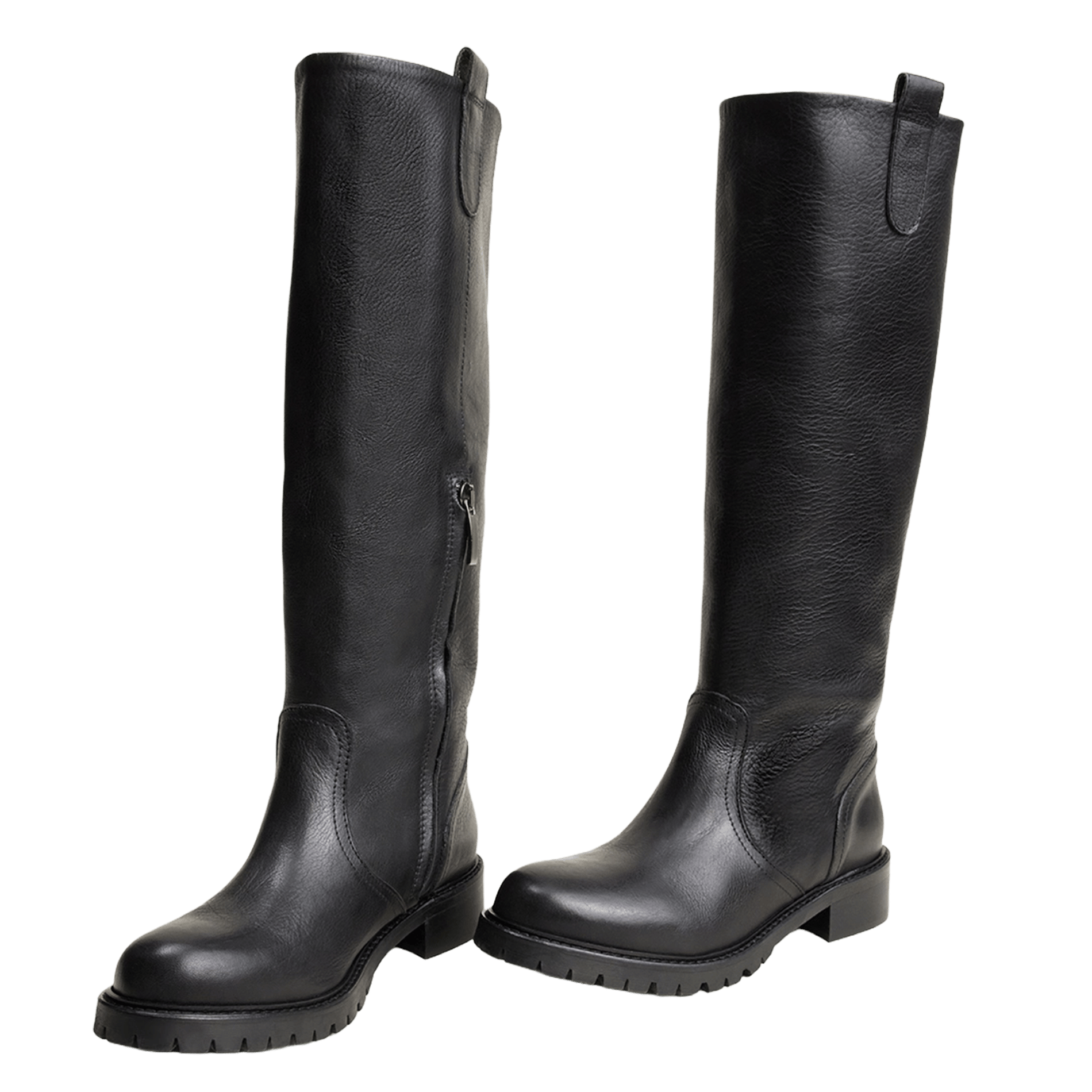 Bottes en cuir JONAK Noir