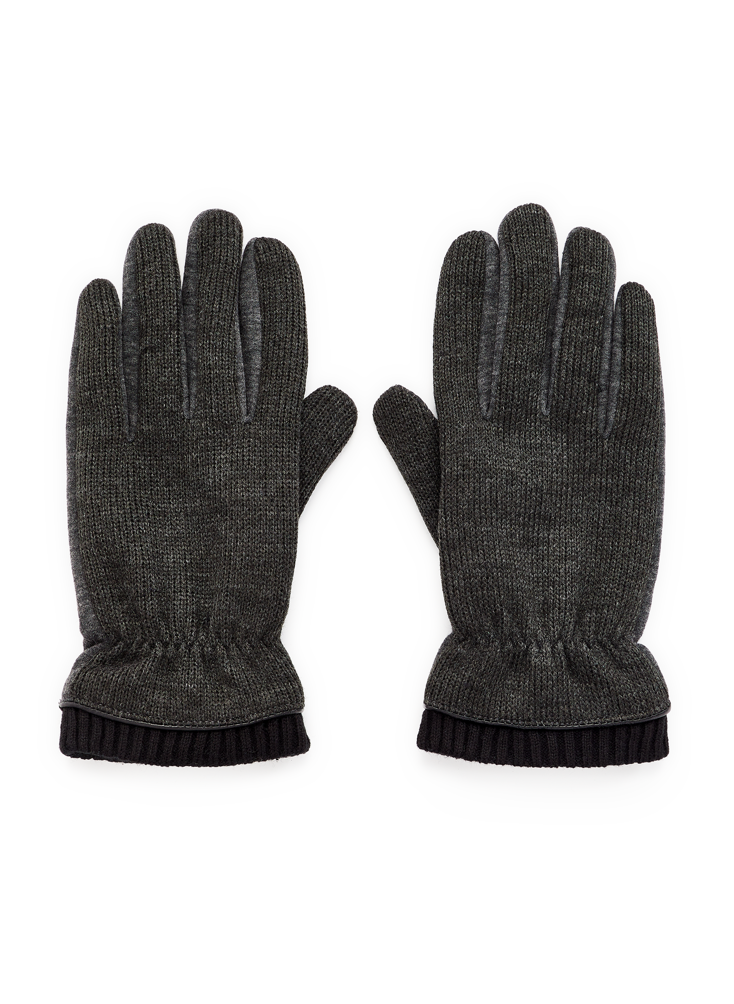 Cotton-blend touch gloves gt sant st-gpc -29i SAISON 1865 Multicolored
