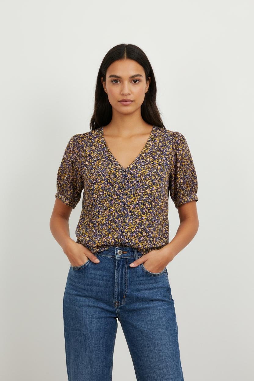 Blouse MARIE SIXTINE - SECONDE MAIN Multicolored