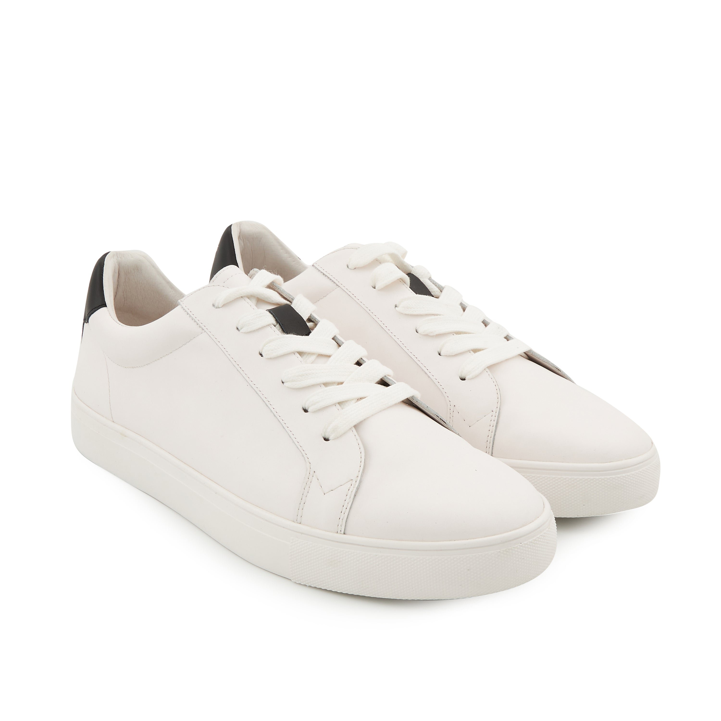 Leather sneakers BONS BAISERS PARIS White