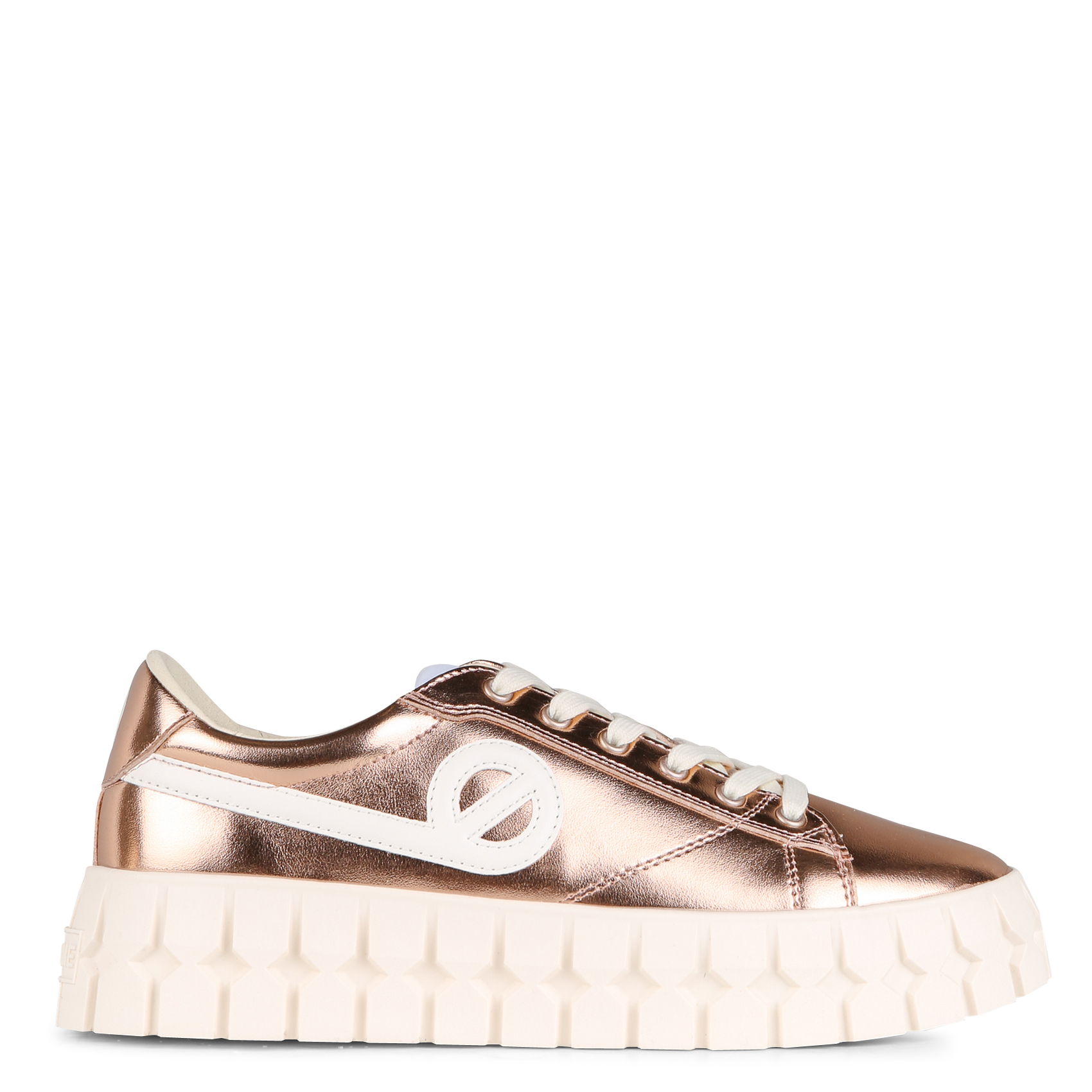 Baskets basses métallisées NO NAME