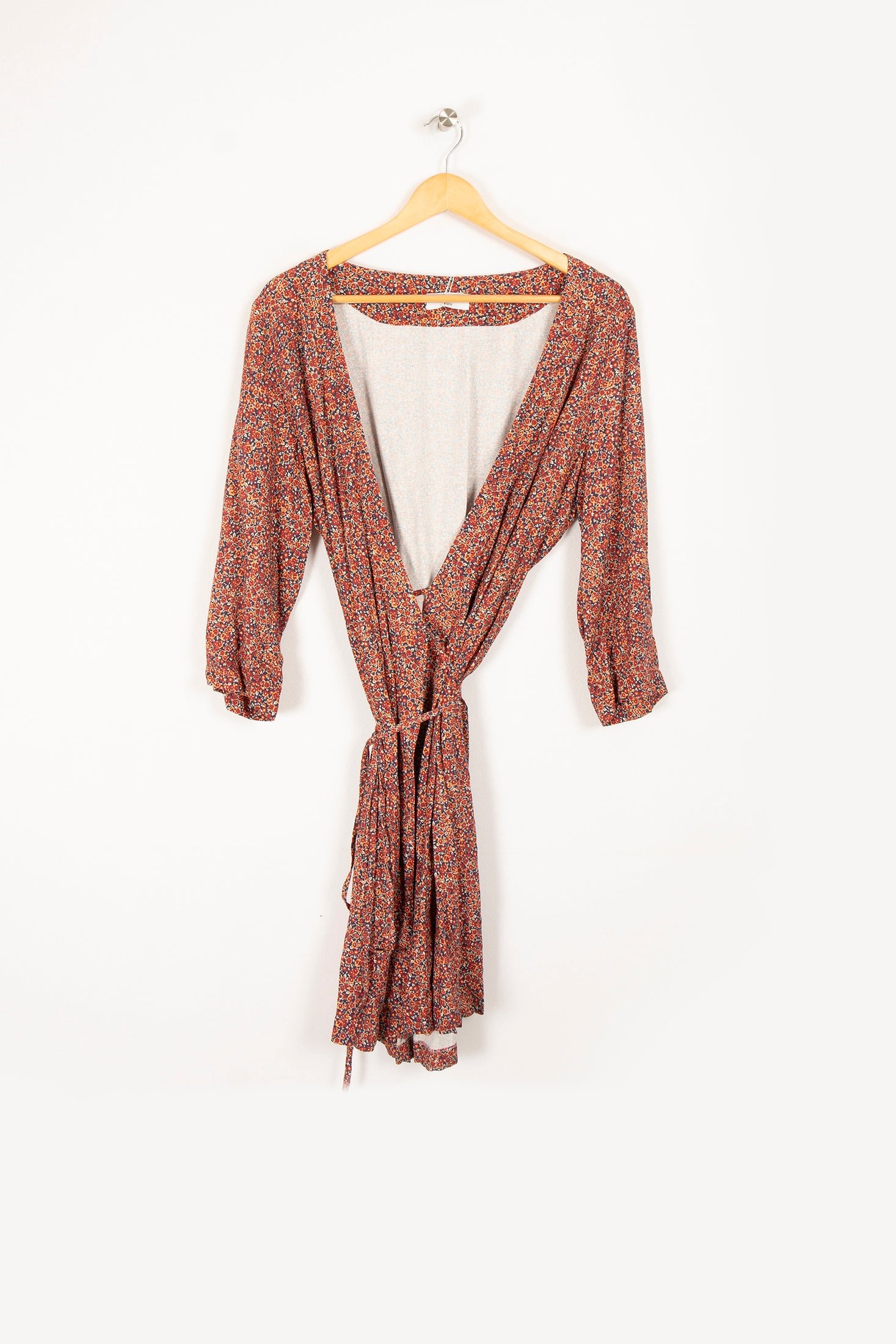 Long dress Laura Laval - Seconde Main Multicolored