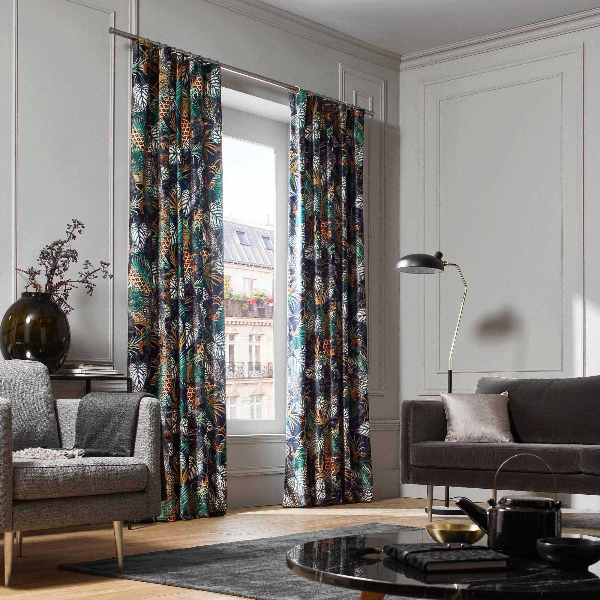 Rideau à galon fronceur MADURA Multicolore