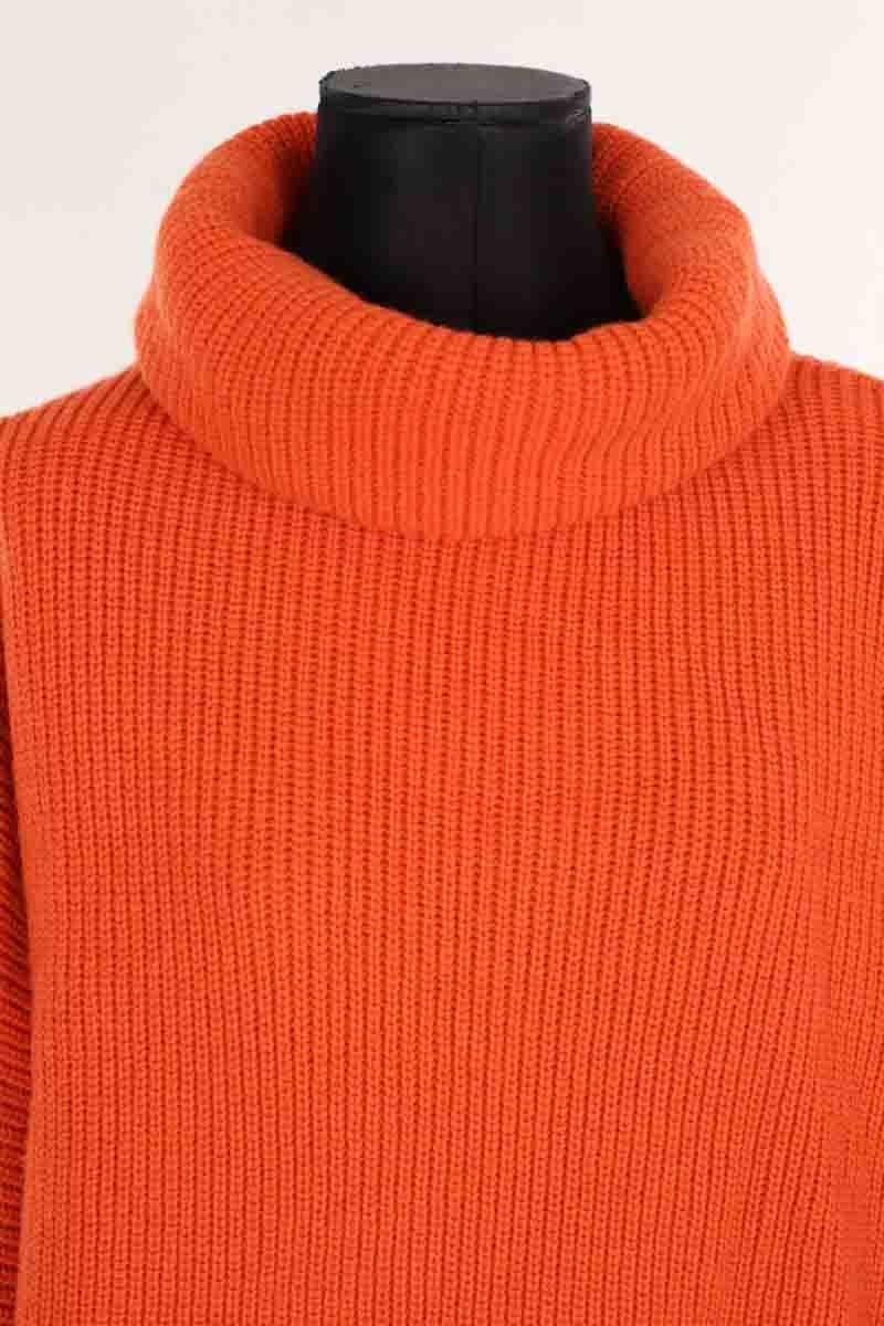 Pull en laine MODETROTTER - Seconde Main Orange