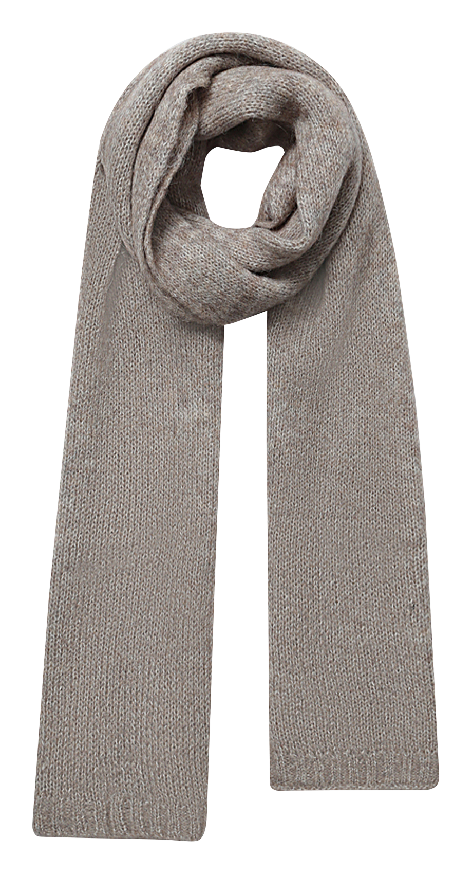 Schal aus Wolle und Seide GRACE ET MILA Beige