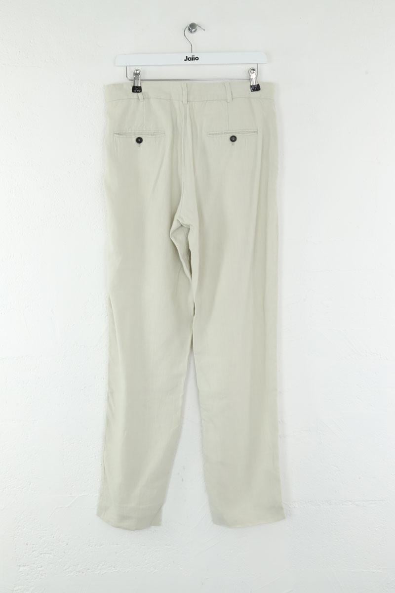 Linen pants ISABEL MARANT ÉTOILE - SECONDE MAIN Beige