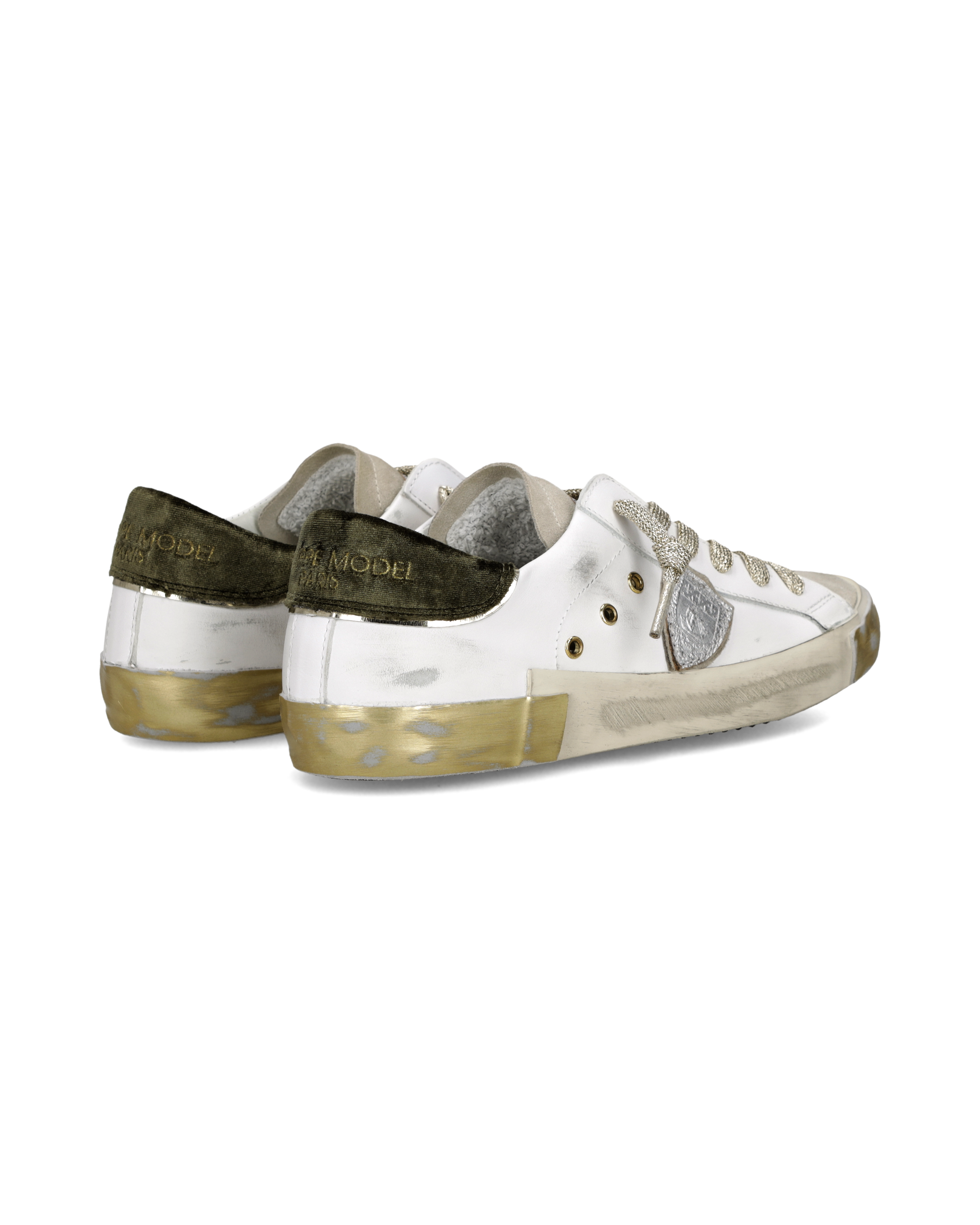 Tennis sneakers. PHILIPPE MODEL Green