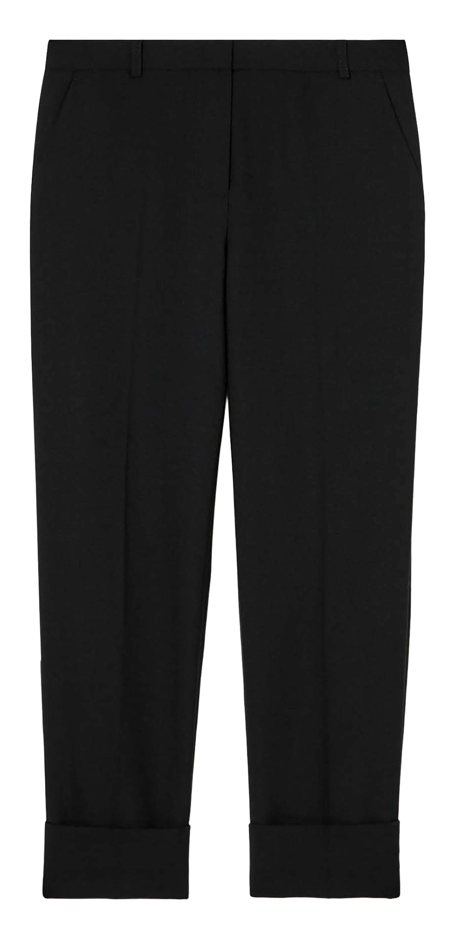 Straight tailored trousers in plain color TARA JARMON Blue