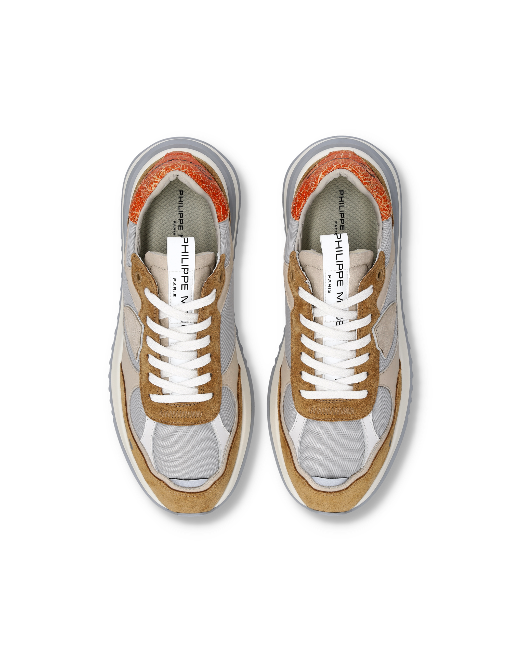 Olympic running sneakers PHILIPPE MODEL Brown