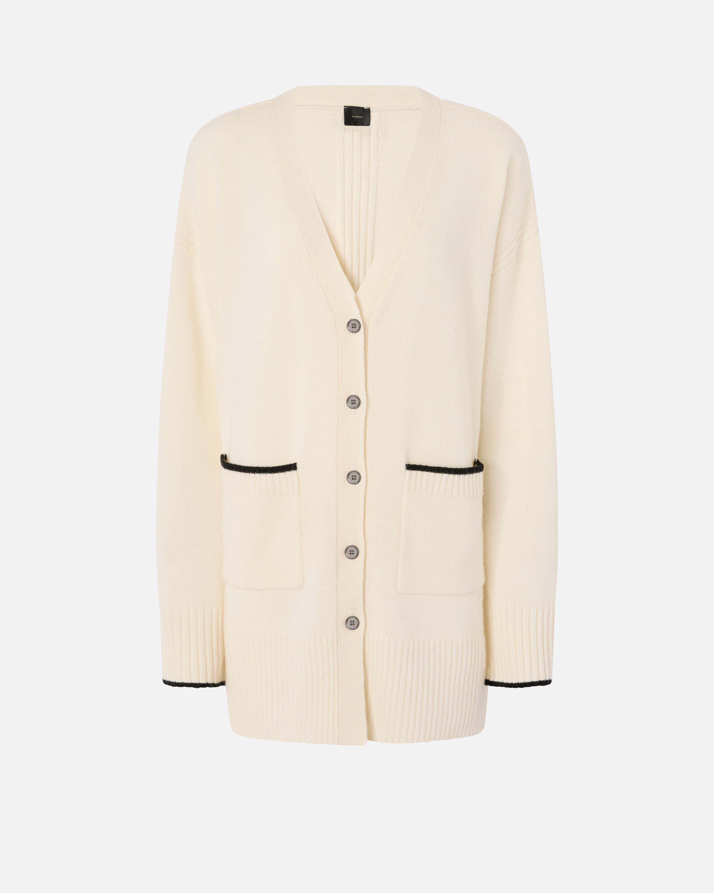 Long V-neck cardigan PINKO
