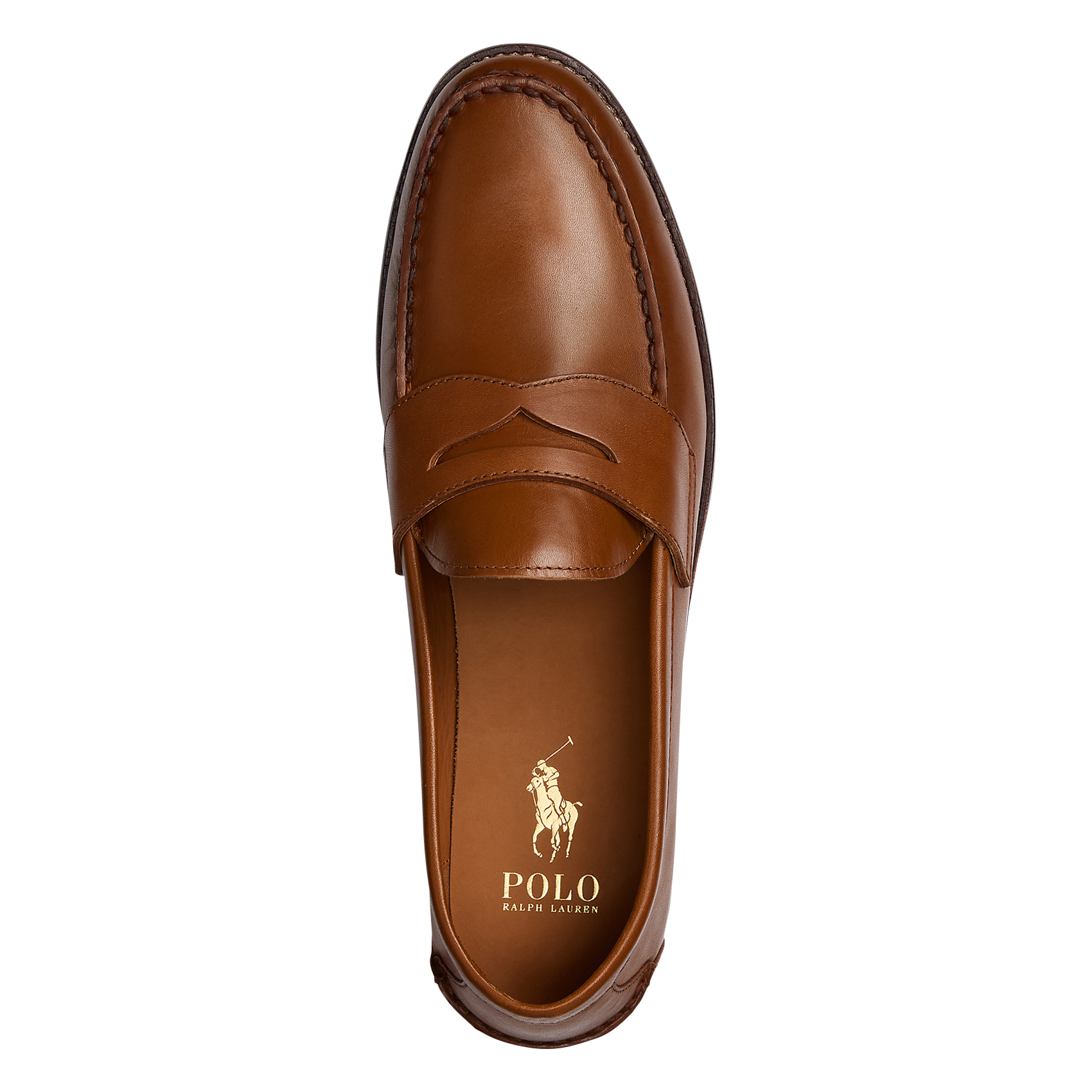 Mocassins en cuir POLO RALPH LAUREN Beige