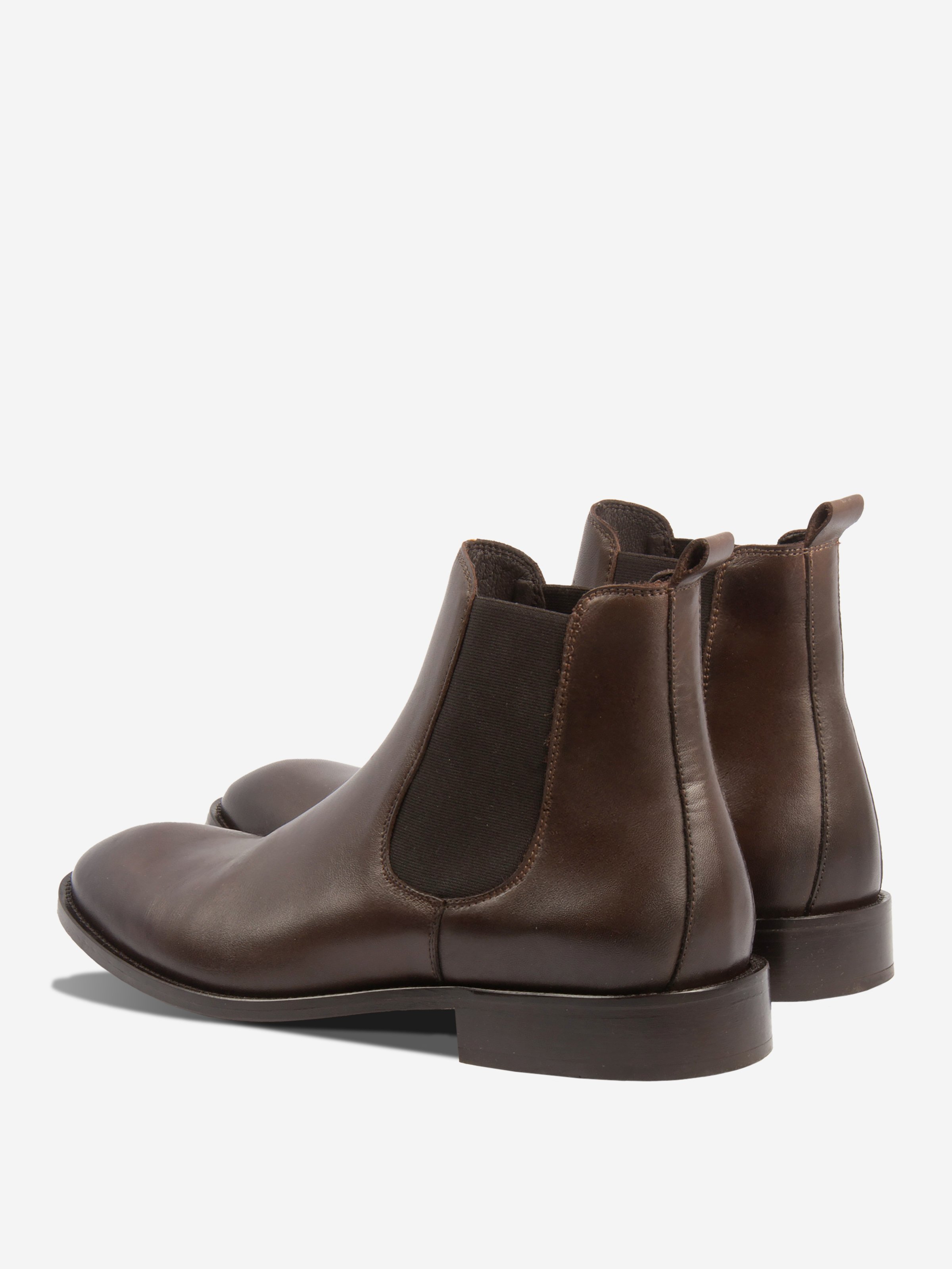 Chelsea boots Martin smooth leather brown JULES & JENN Brown