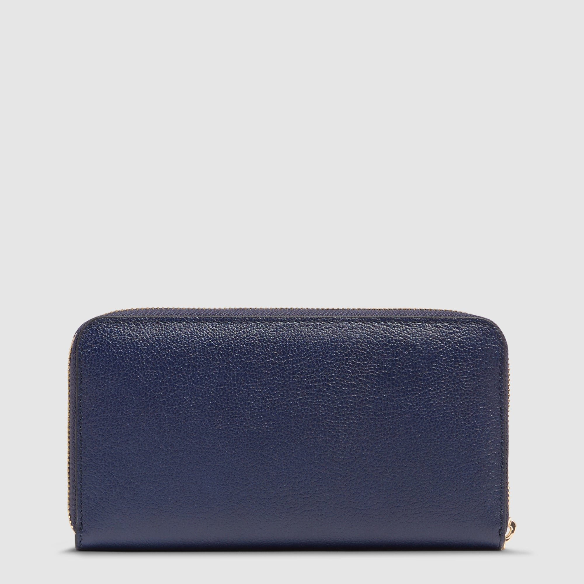 Women's zip-around wallet with four compartments PIQUADRO Blue