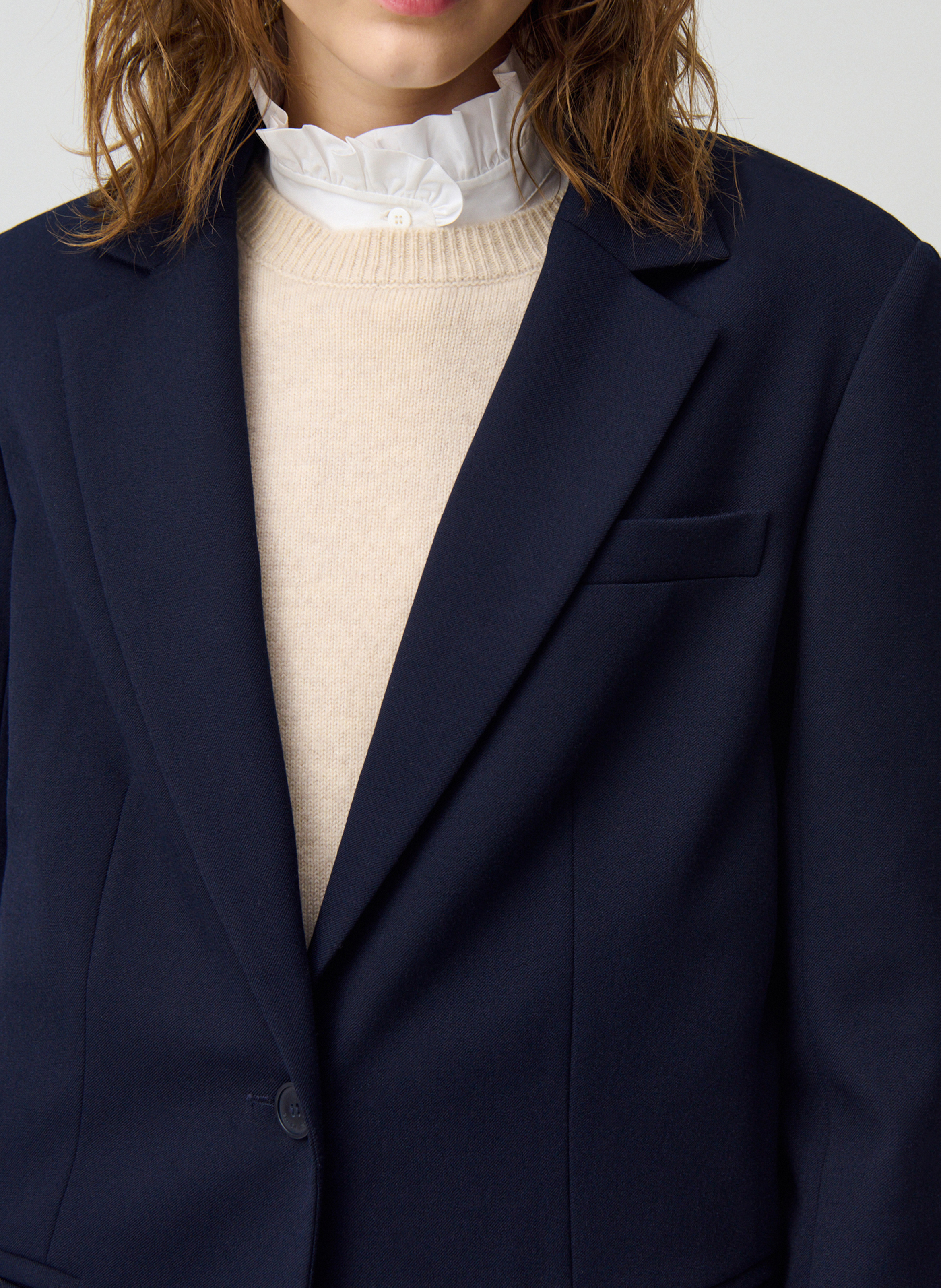Veste de tailleur CLAUDIE PIERLOT Bleu
