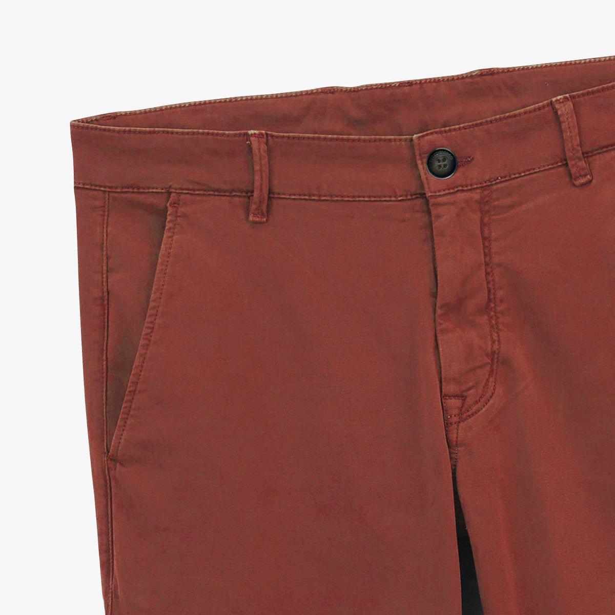 Straight-cut chino trousers SERGE BLANCO Orange