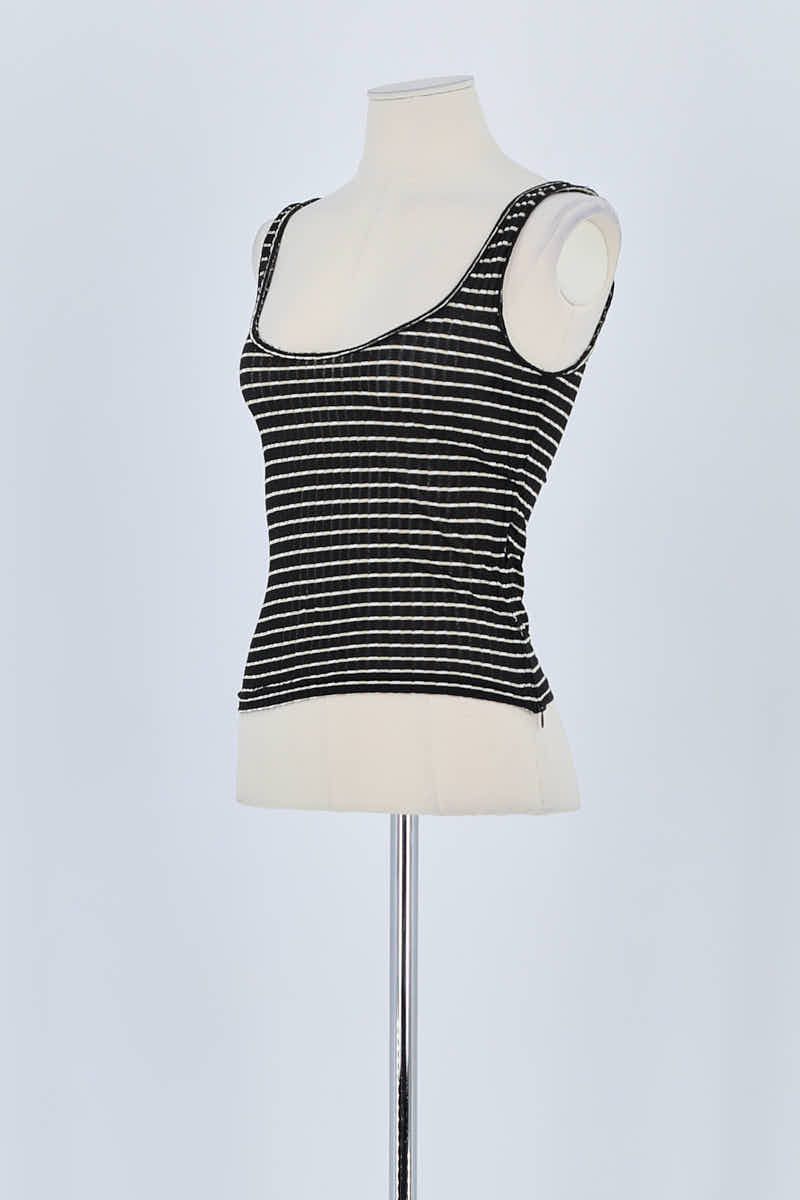 Top sans manche ARMANI - SECONDE MAIN Noir