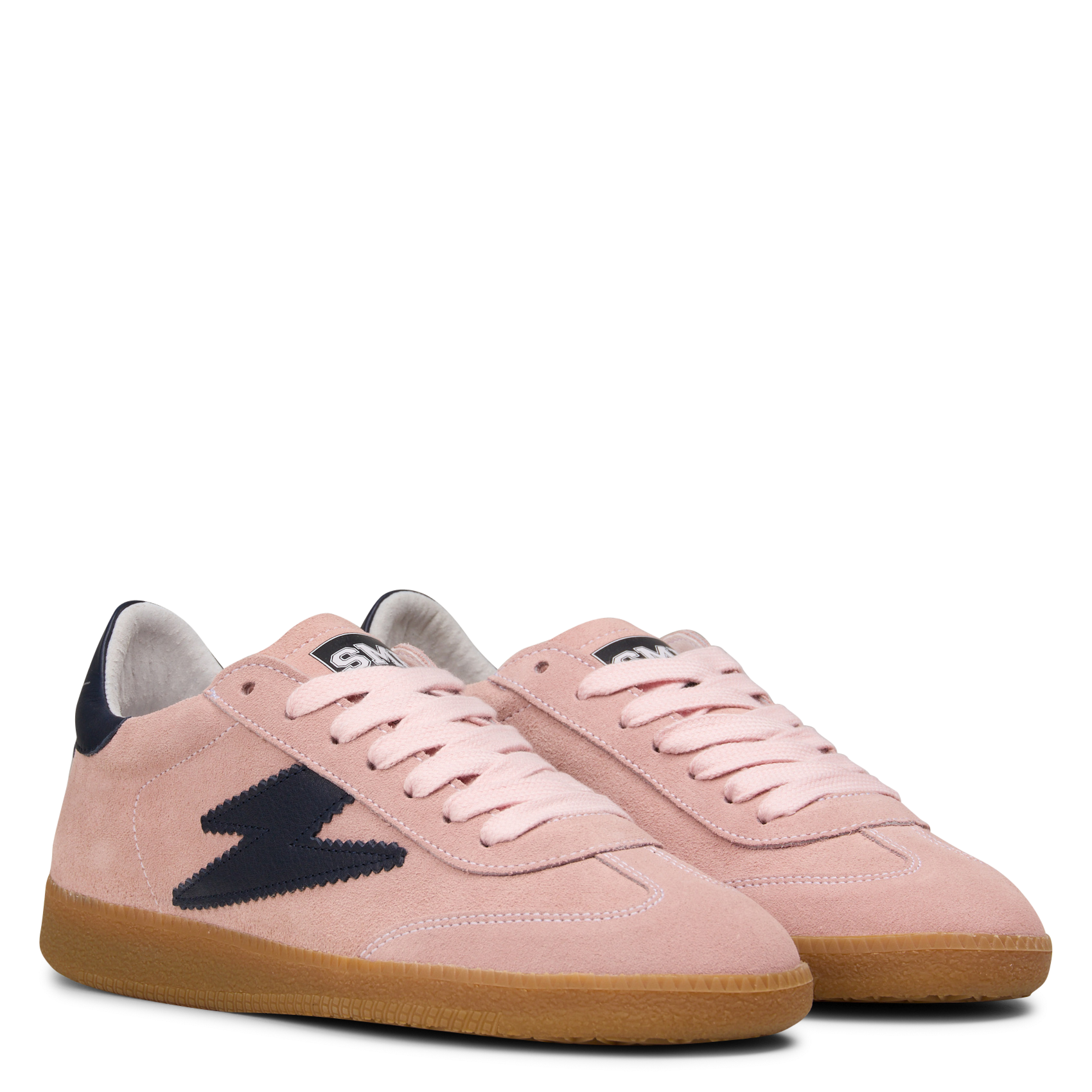 Baskets basses en cuir SEMERDJIAN - SMR Rose