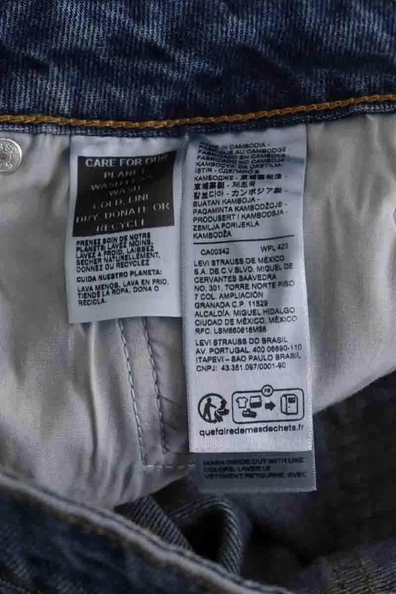 Wide-leg jeans LEVI'S - Seconde main Blue