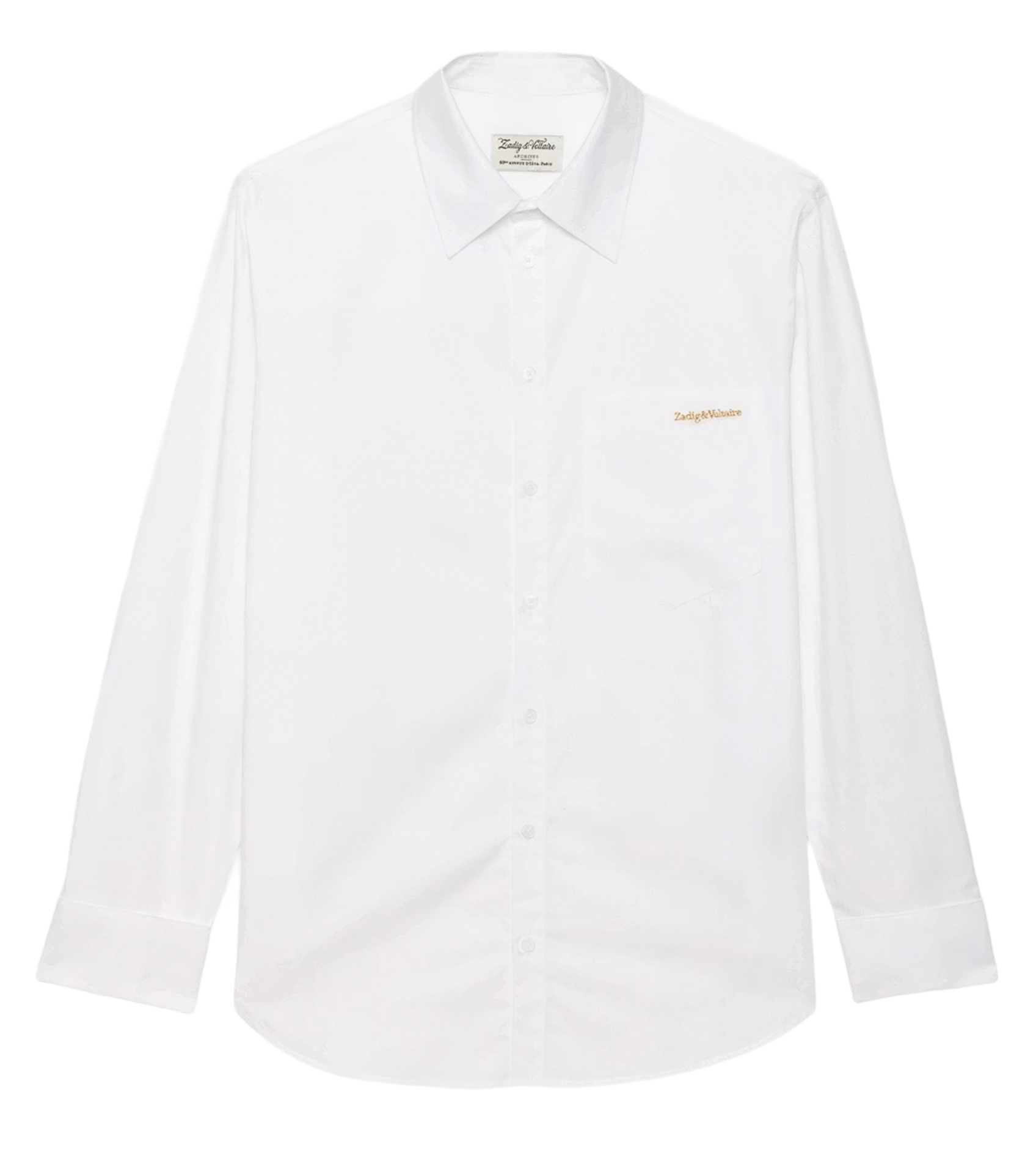 Straight cotton shirt ZADIG&VOLTAIRE White