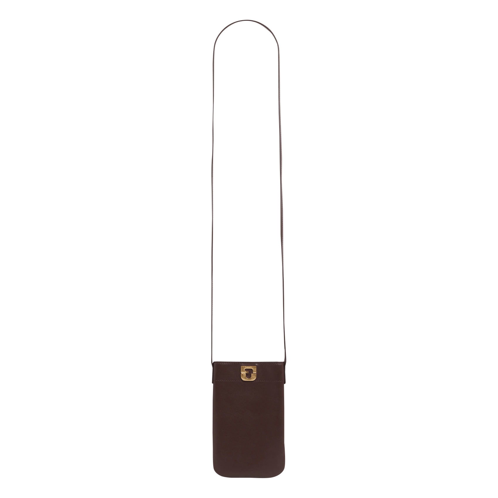 Handytasche aus Leder GERARD DAREL Braun