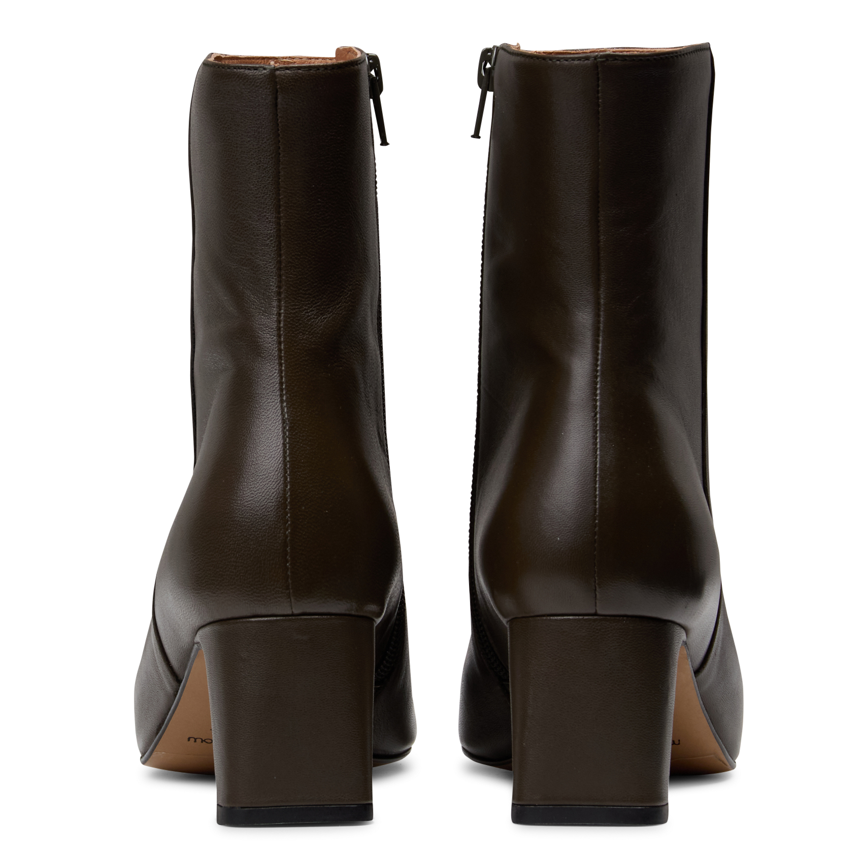 Lederstiefeletten MELLOW YELLOW Khaki