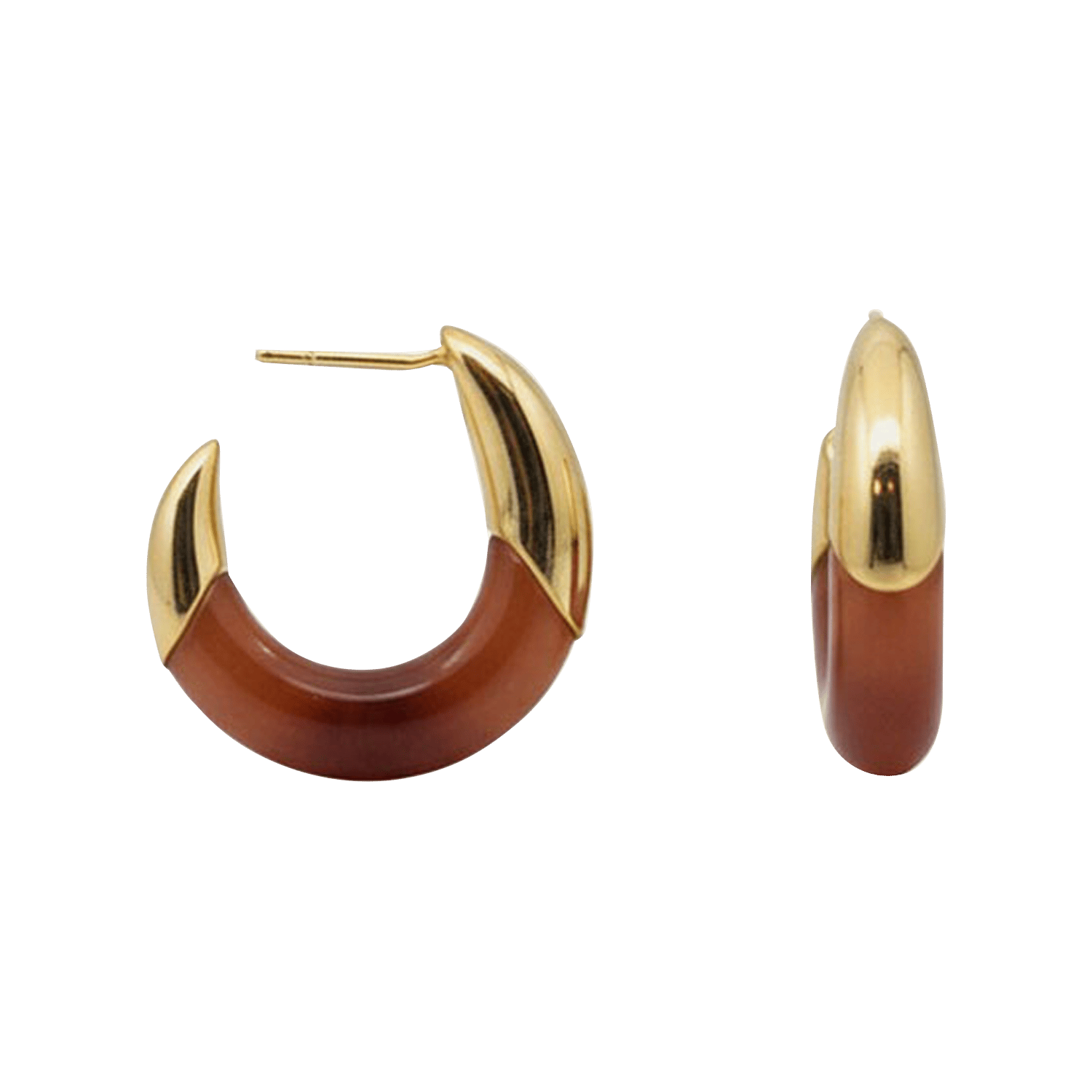 Open hoop earrings FEEKA