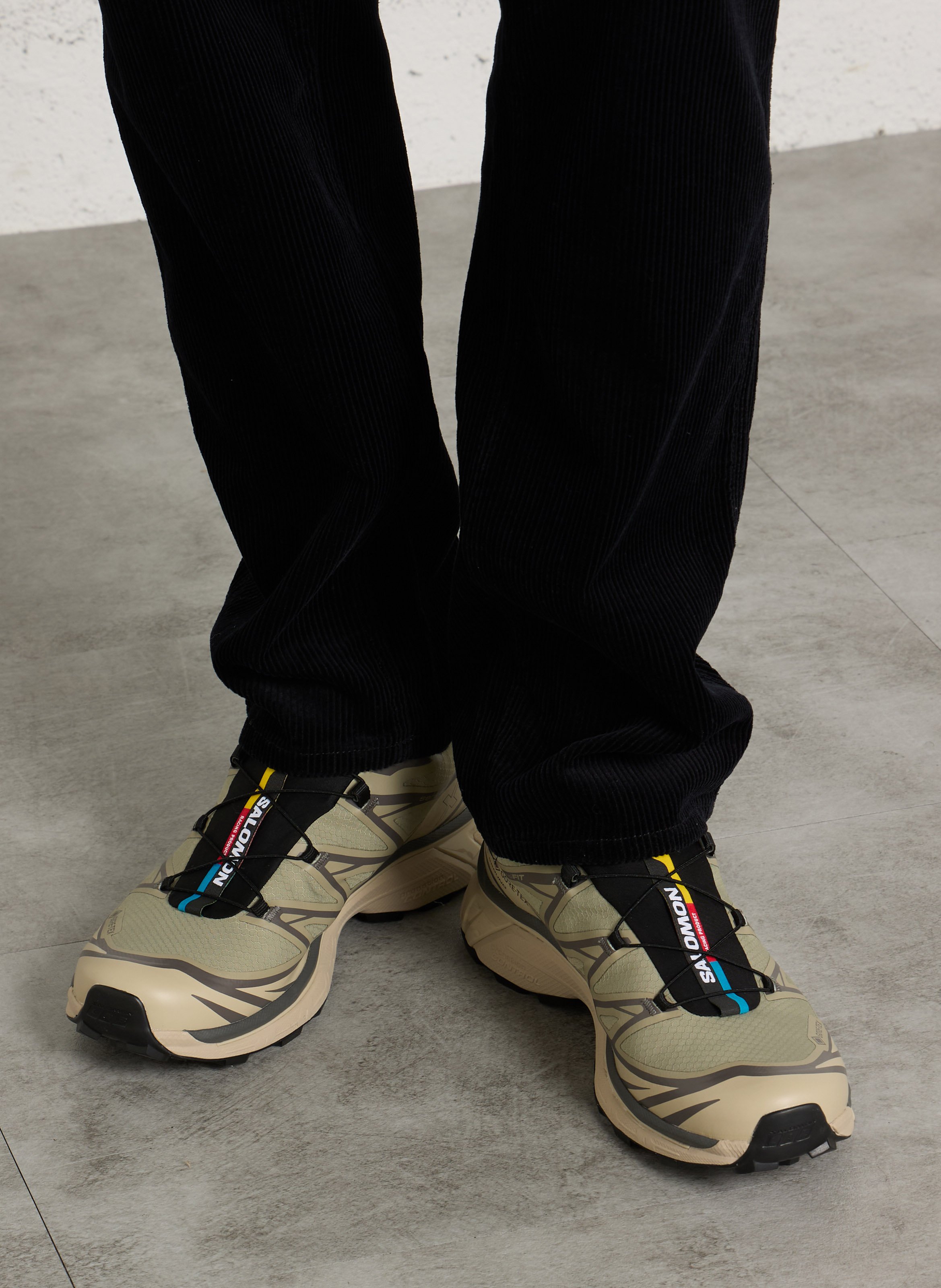 Canvas low-top sneakers SALOMON Multicolored