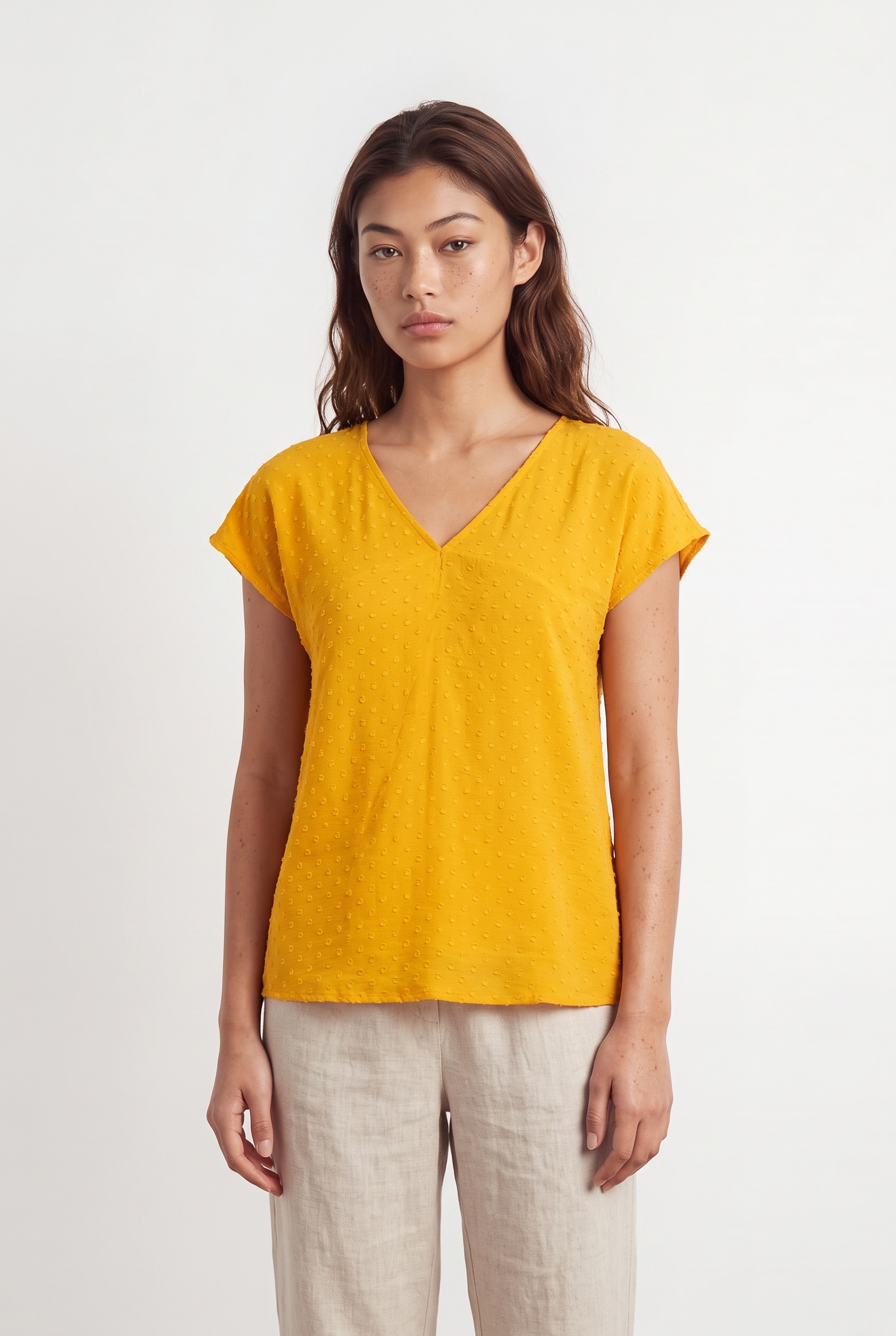 Shirt COMPTOIR DES COTONNIERS - Seconde main Yellow