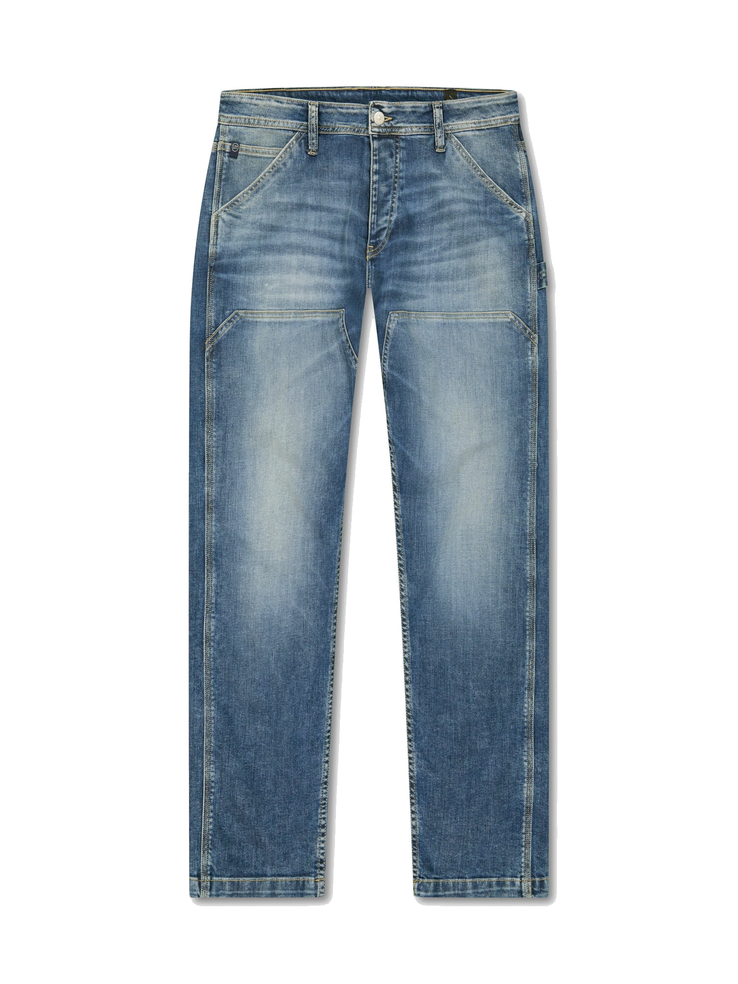 Loose-Fit Buttoned Jeans LE TEMPS DES CERISES Blue